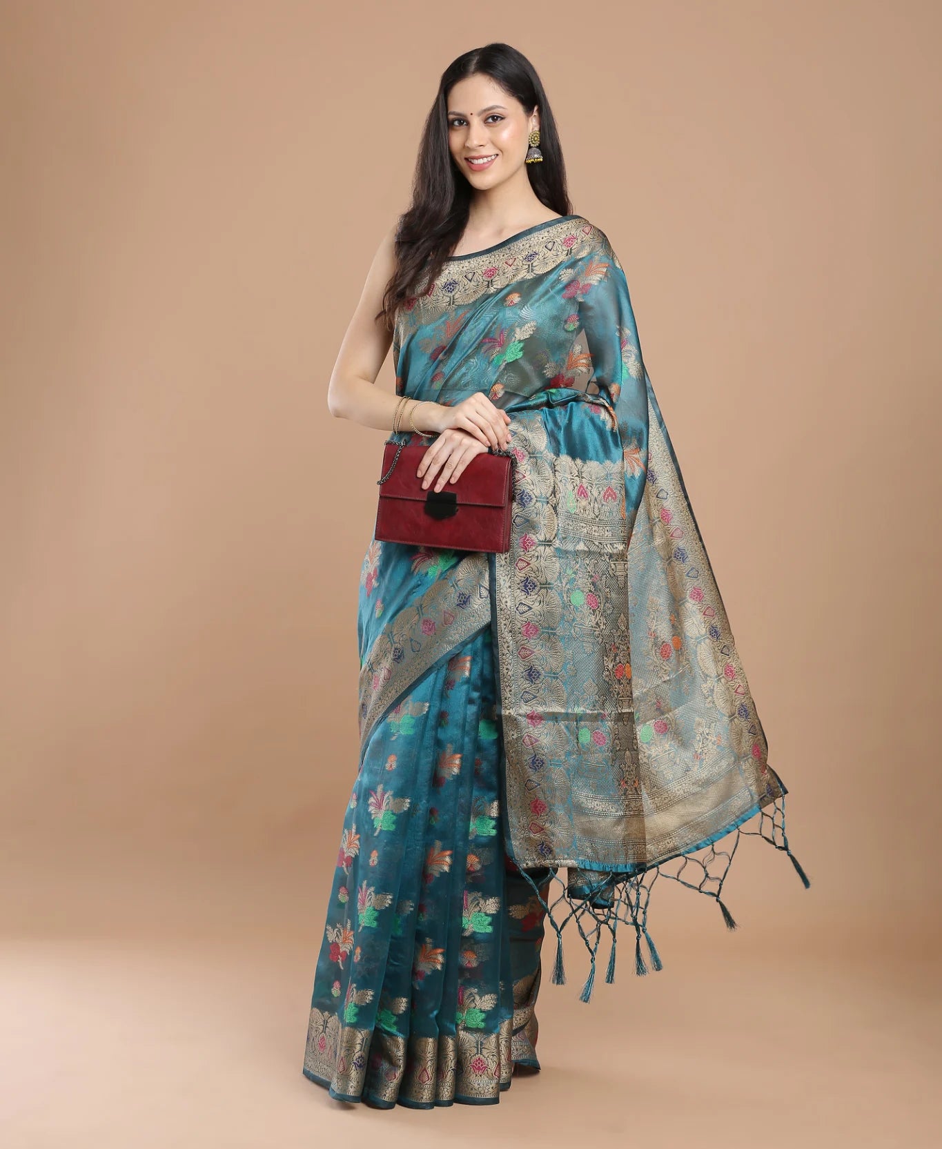 MOROICH SILK VICTORIA SAREE