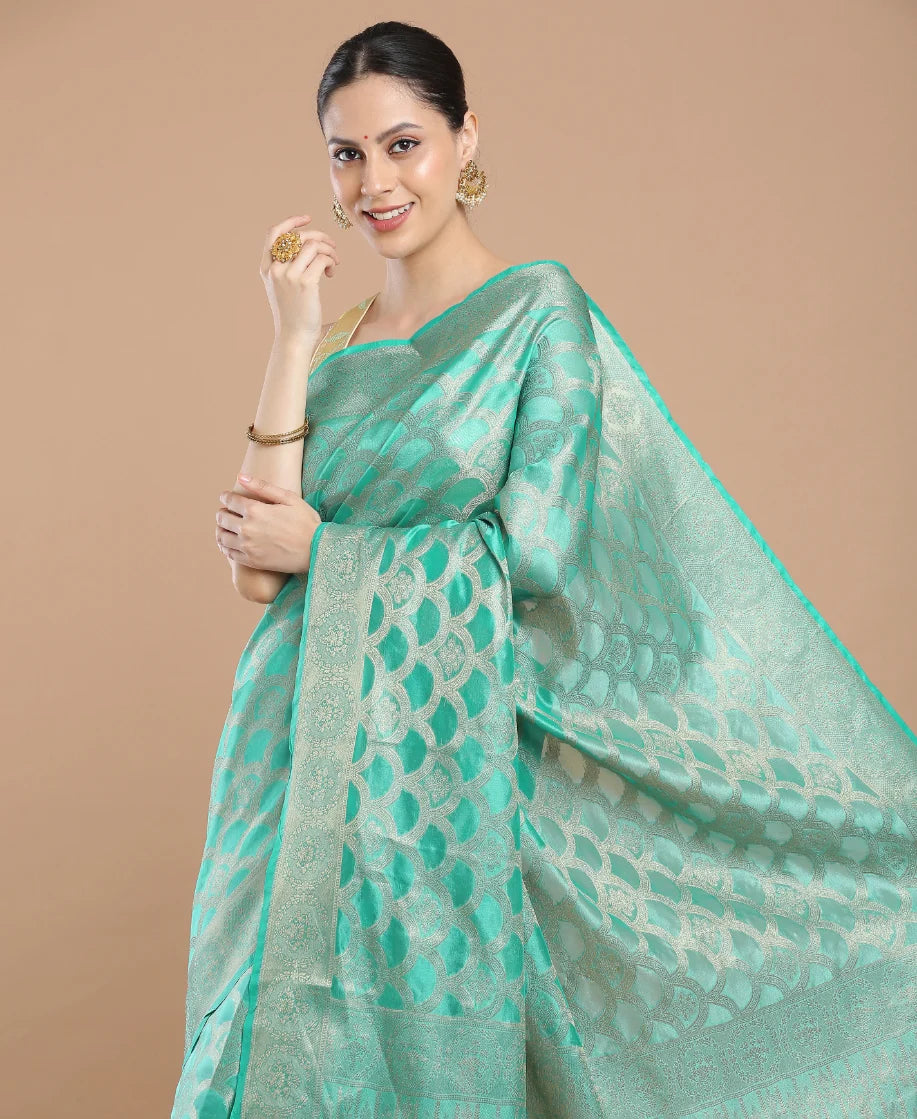 DAMASK SILK SAREE