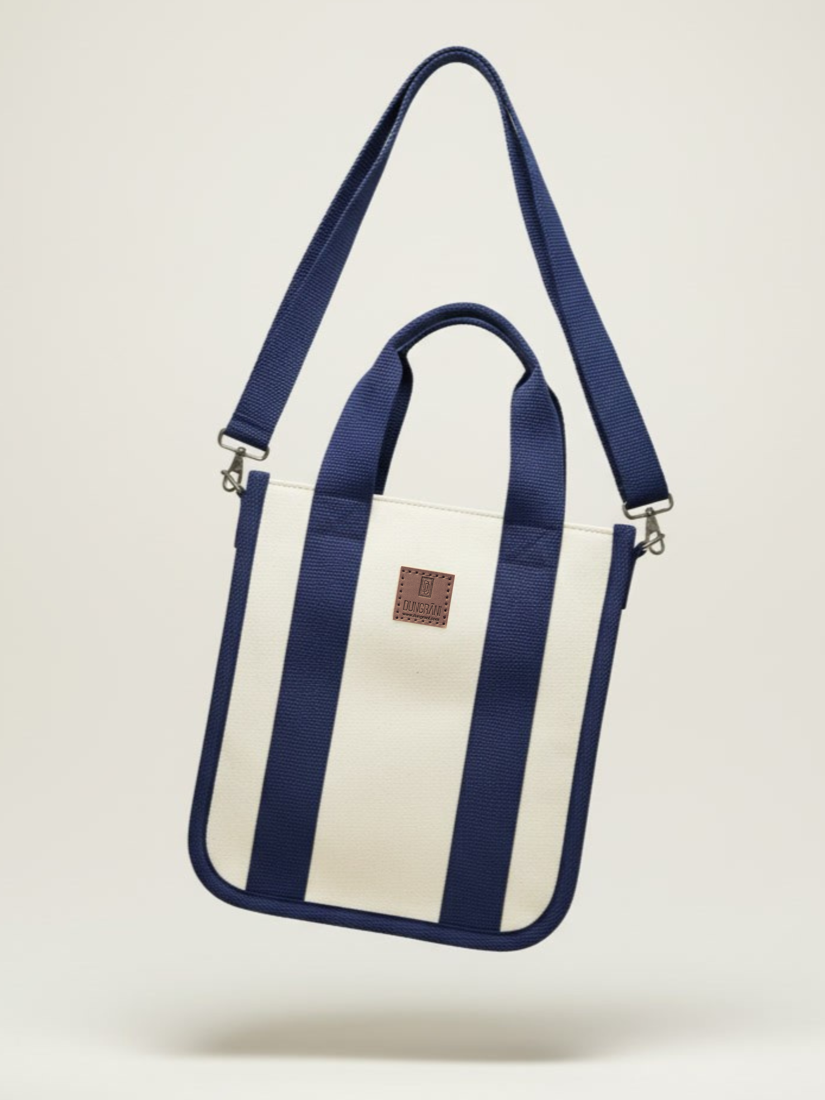 NATURAL BEIGE MINI CLASSIC CANVAS TOTE BAG