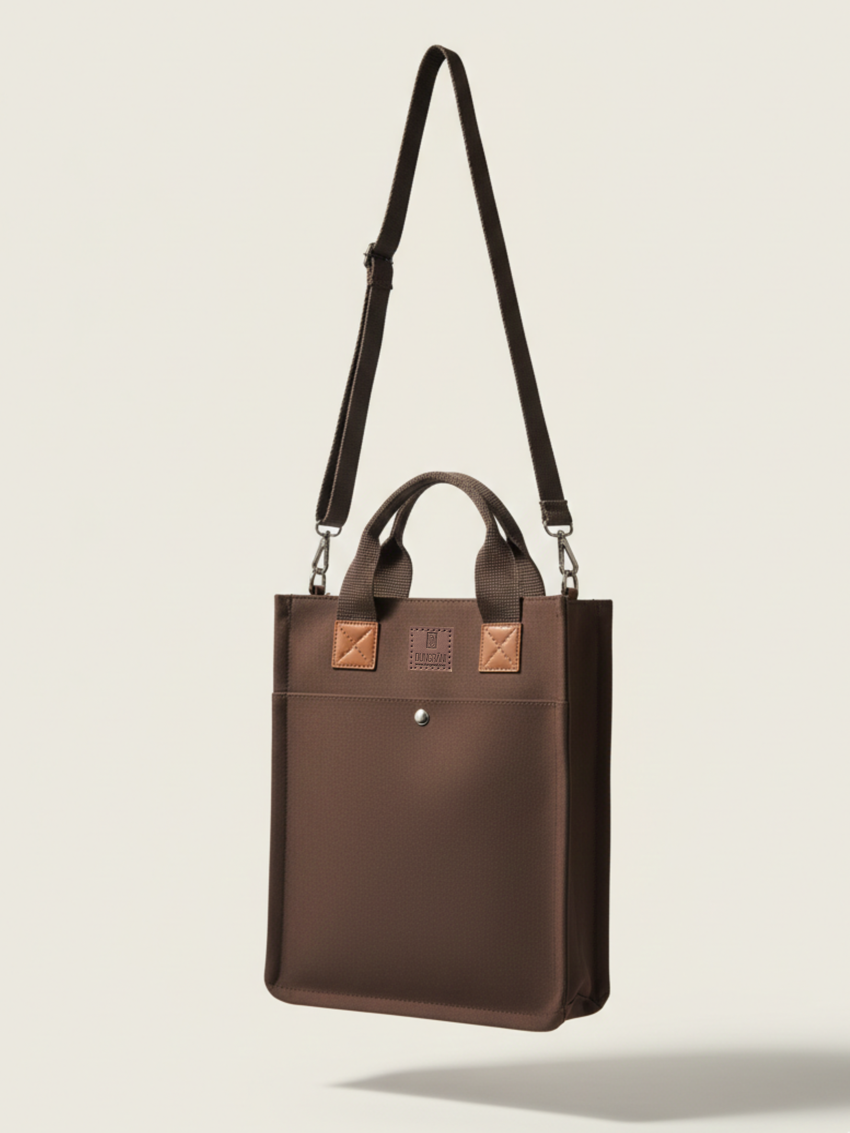 BROWN UNISEX CLASSIC CANVAS BAG