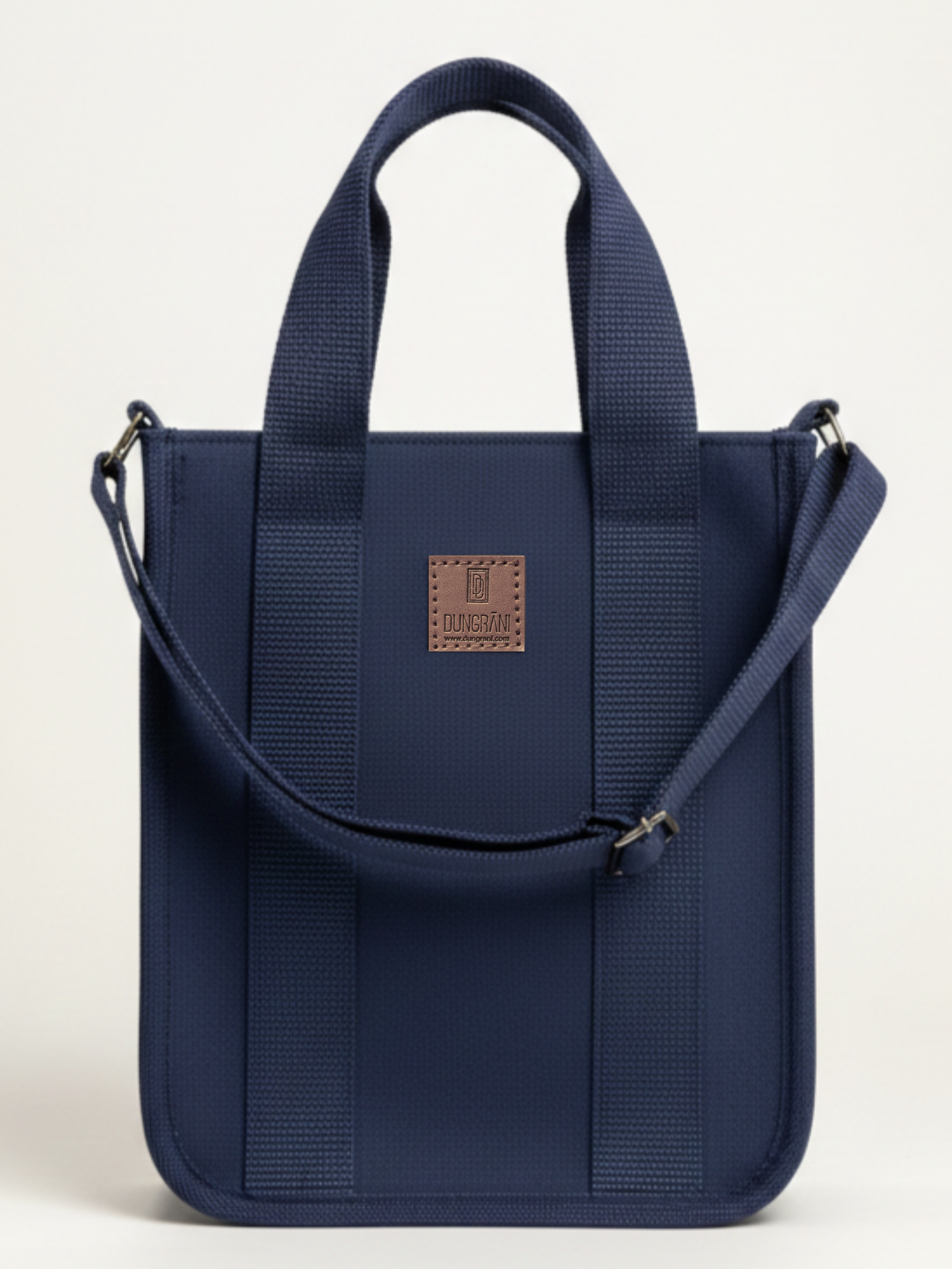 NAVY BLUE MINI CLASSIC CANVAS TOTE BAG