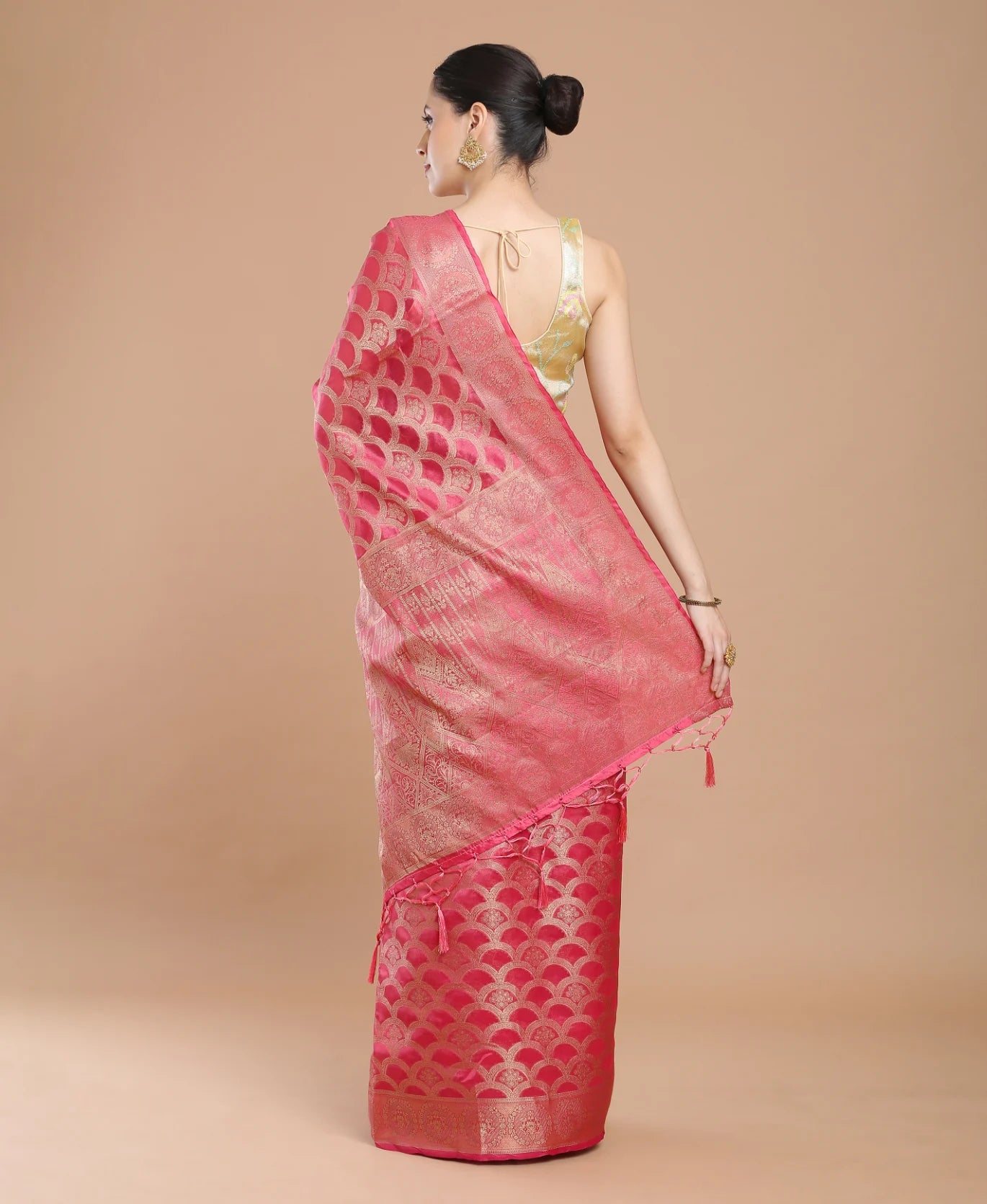 DAMASK SILK SAREE