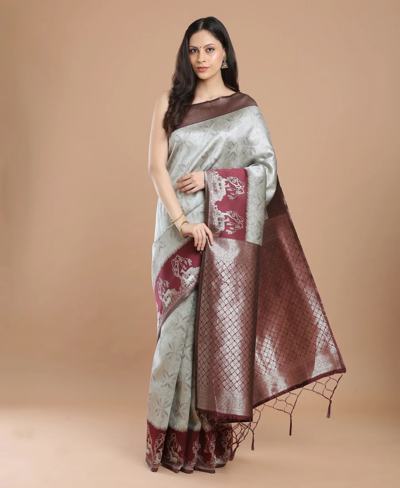 HIRAN SILK SAREE