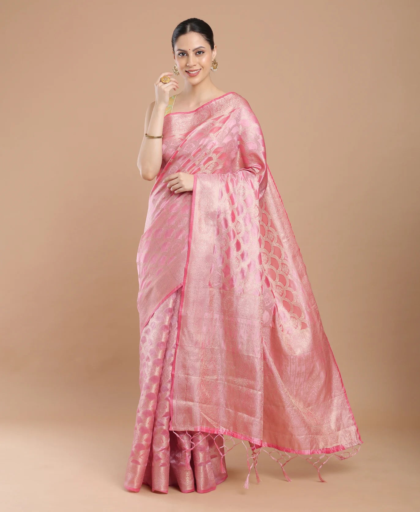 DAMASK SILK SAREE