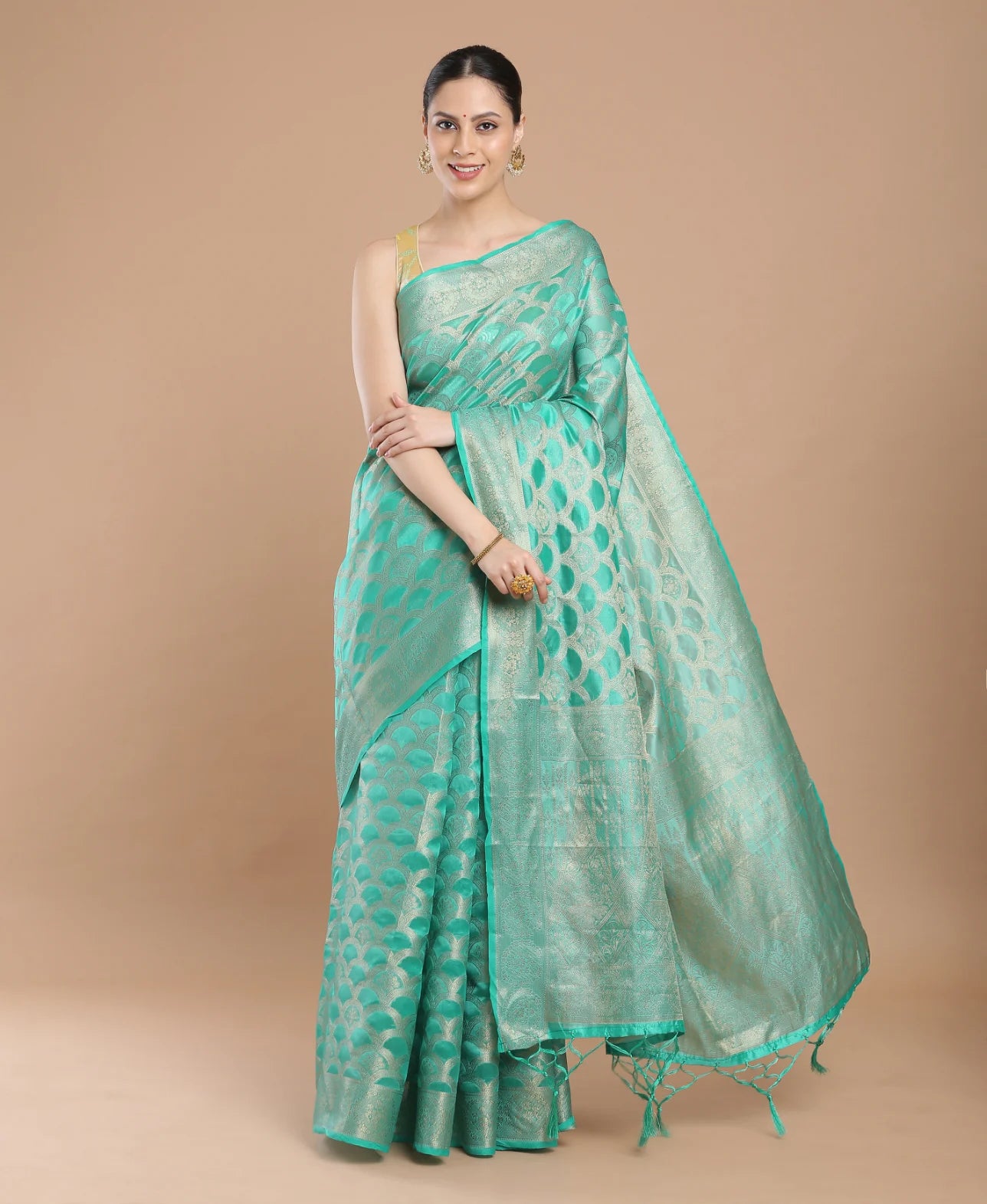 DAMASK SILK SAREE