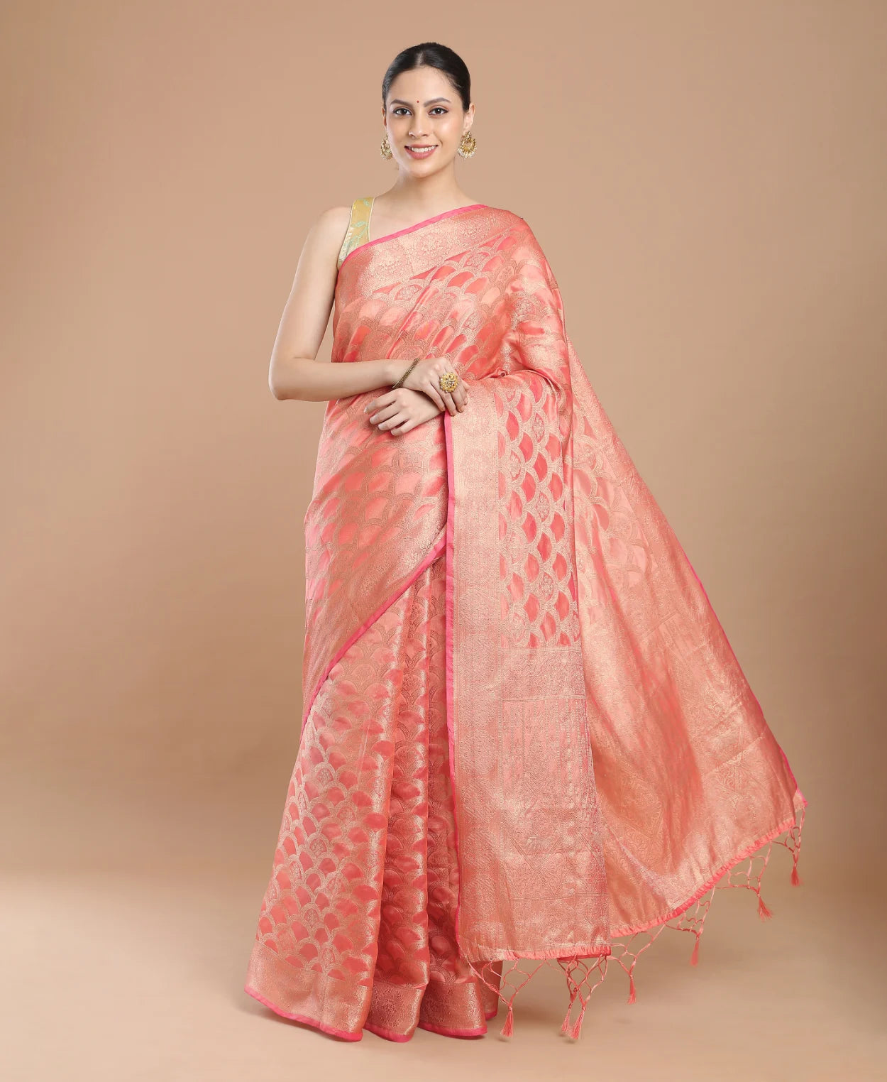 DAMASK SILK SAREE