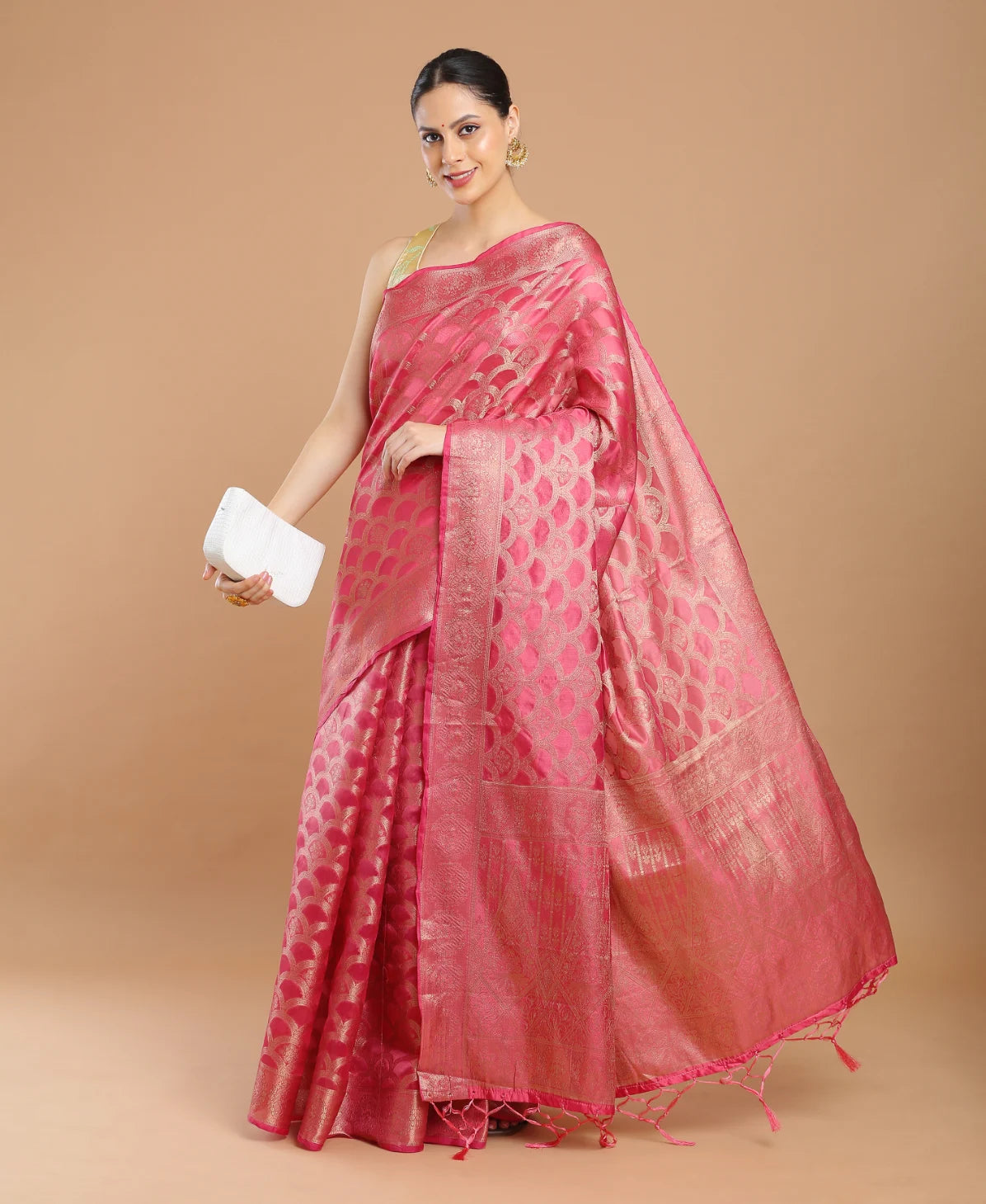 DAMASK SILK SAREE