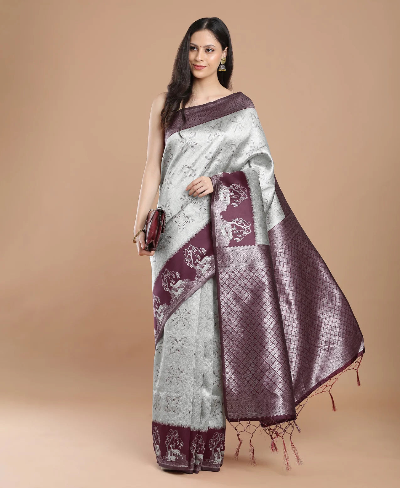 HIRAN SILK SAREE