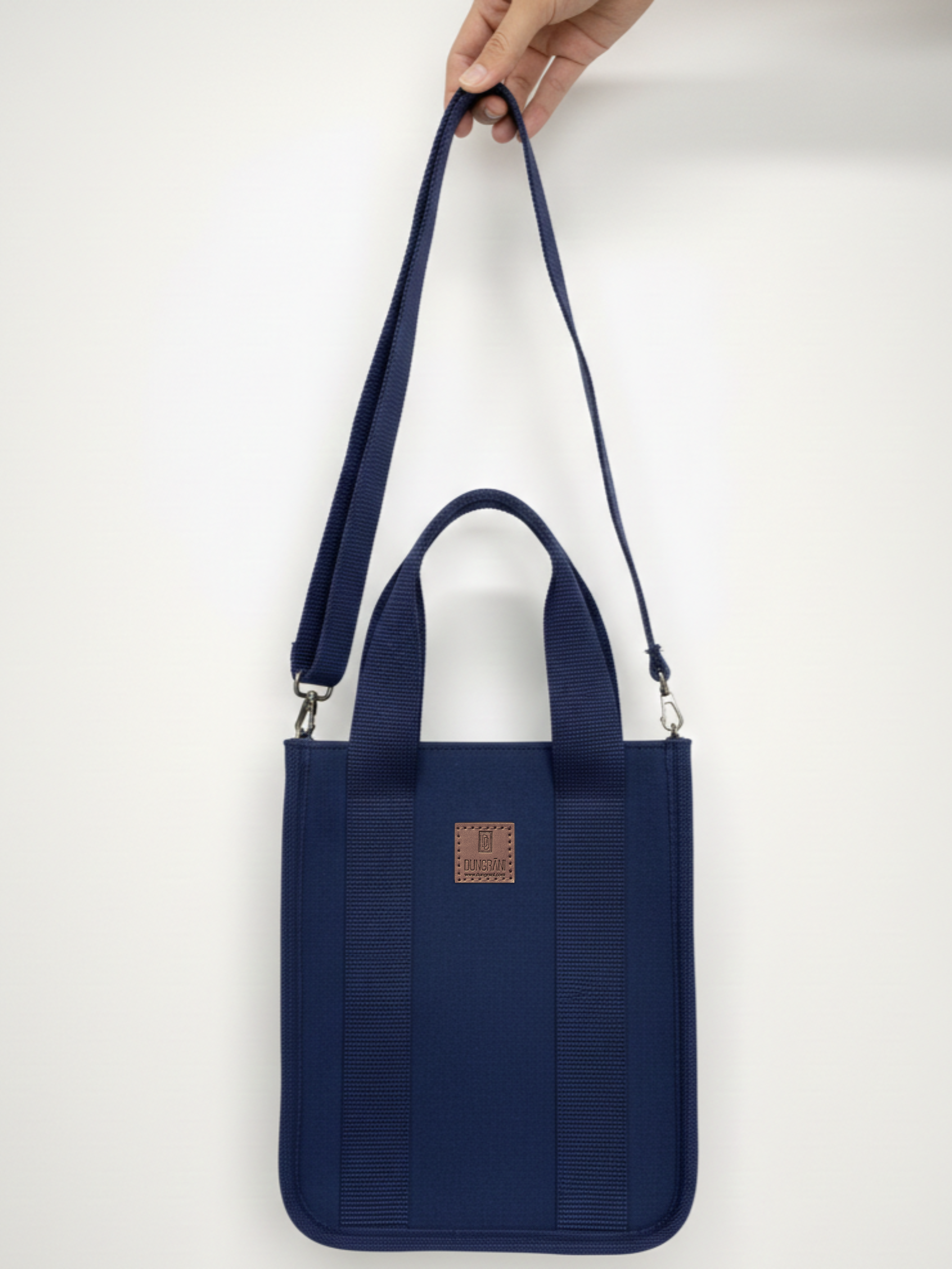 NAVY BLUE MINI CLASSIC CANVAS TOTE BAG