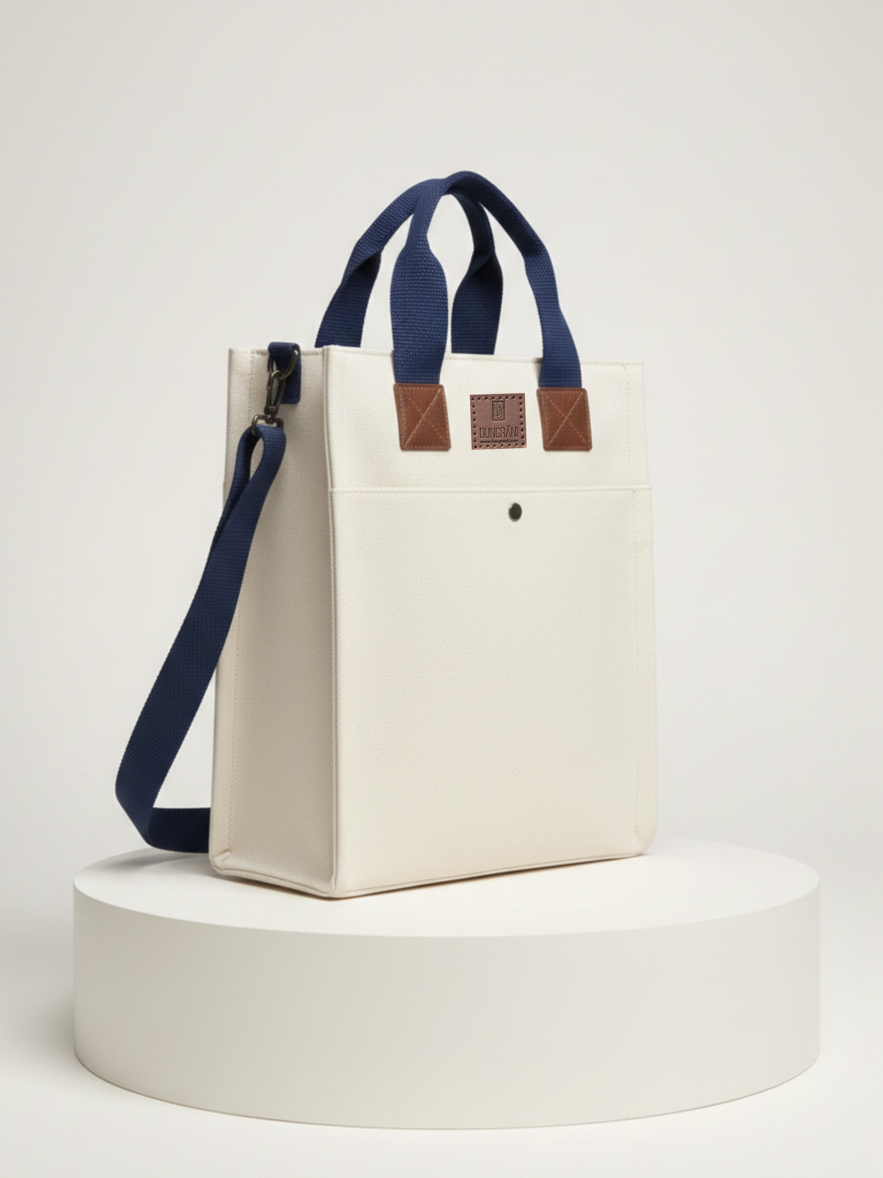 NATURAL BEIGE UNISEX CLASSIC CANVAS BAG