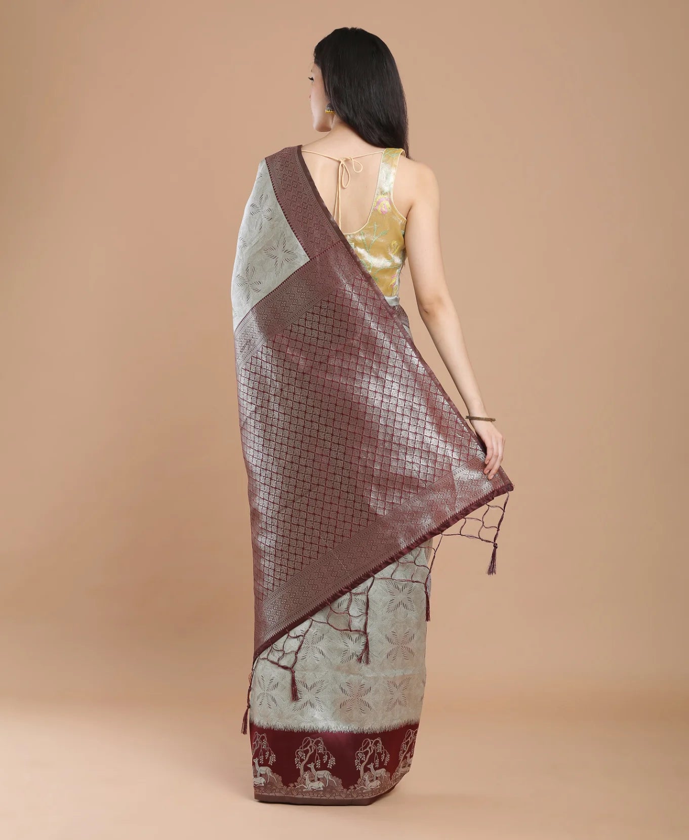 HIRAN SILK SAREE