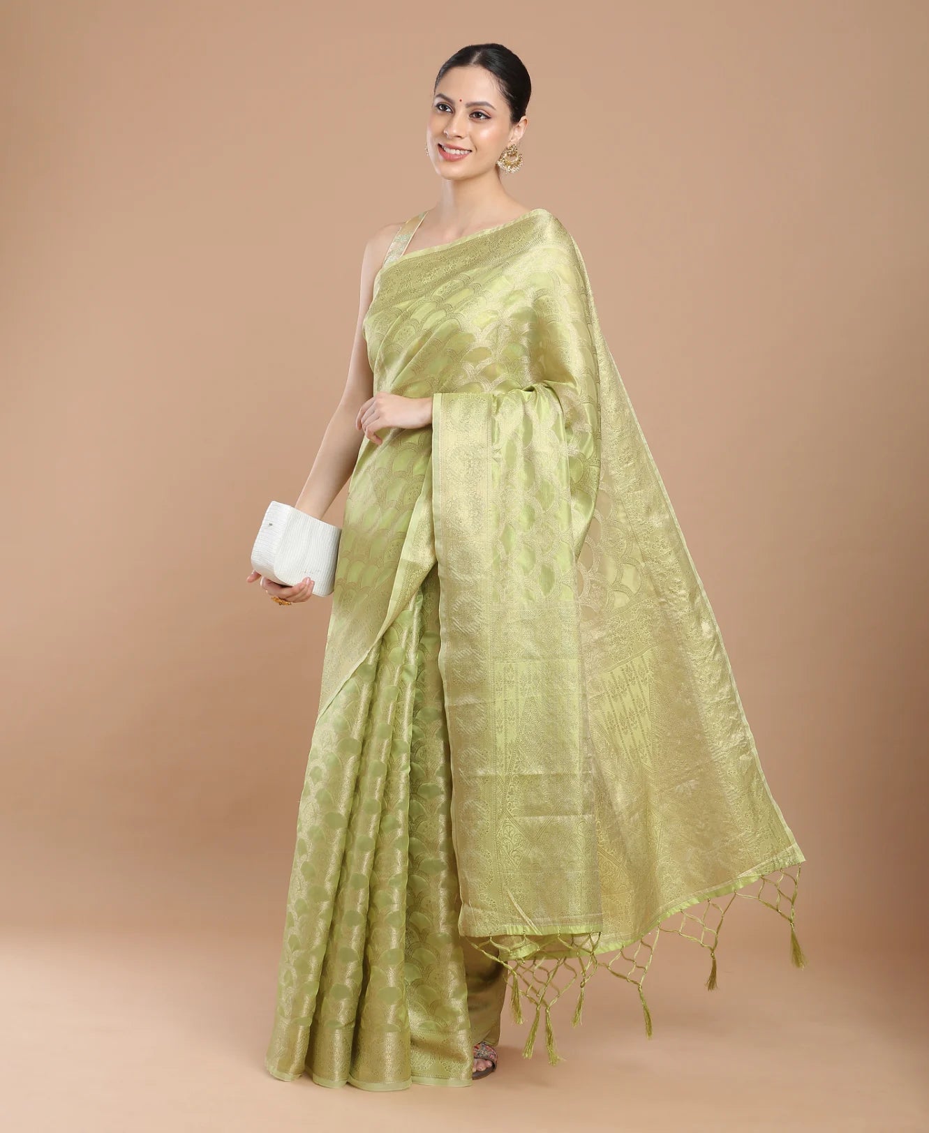 DAMASK SILK SAREE