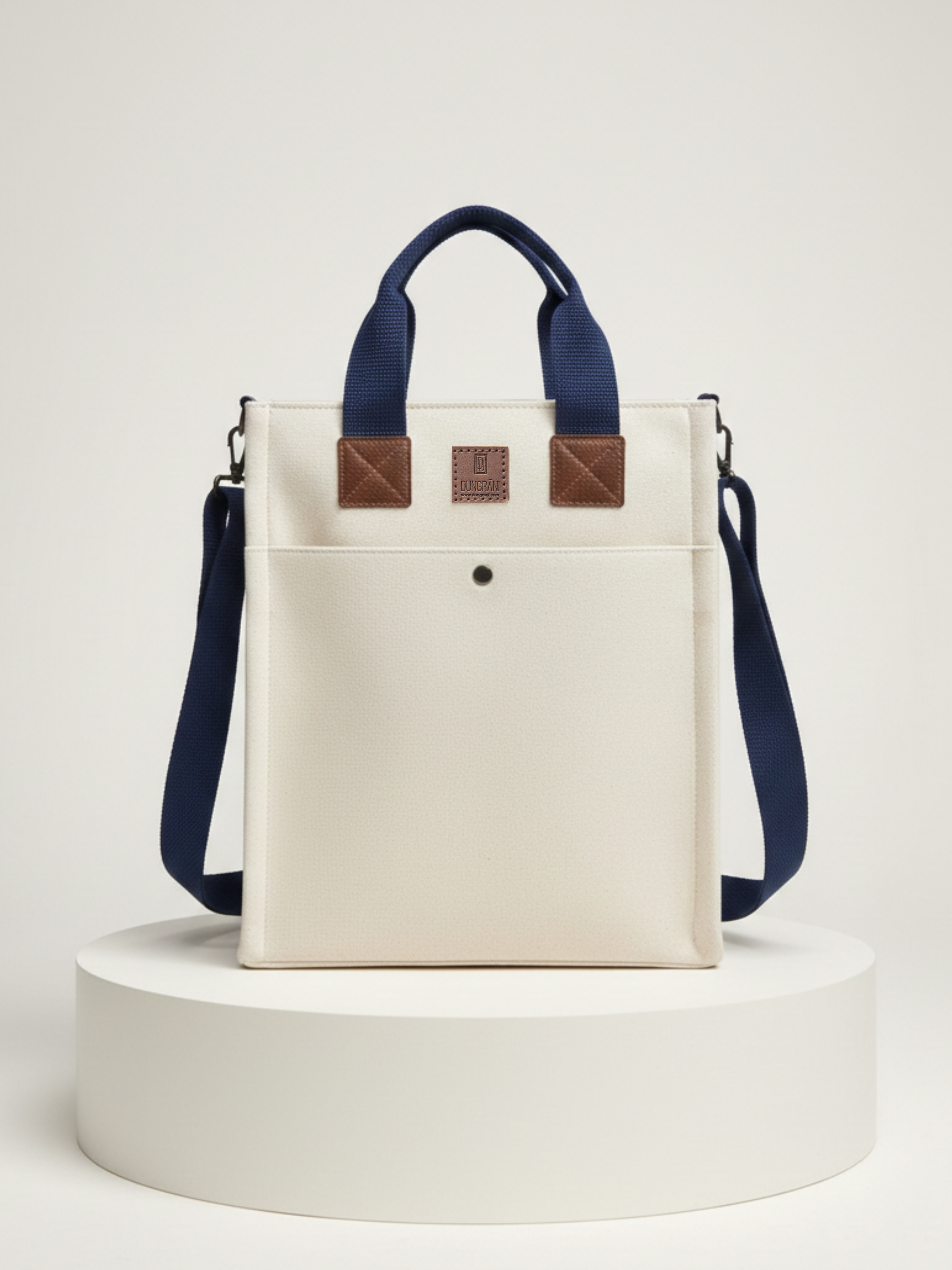 NATURAL BEIGE UNISEX CLASSIC CANVAS BAG