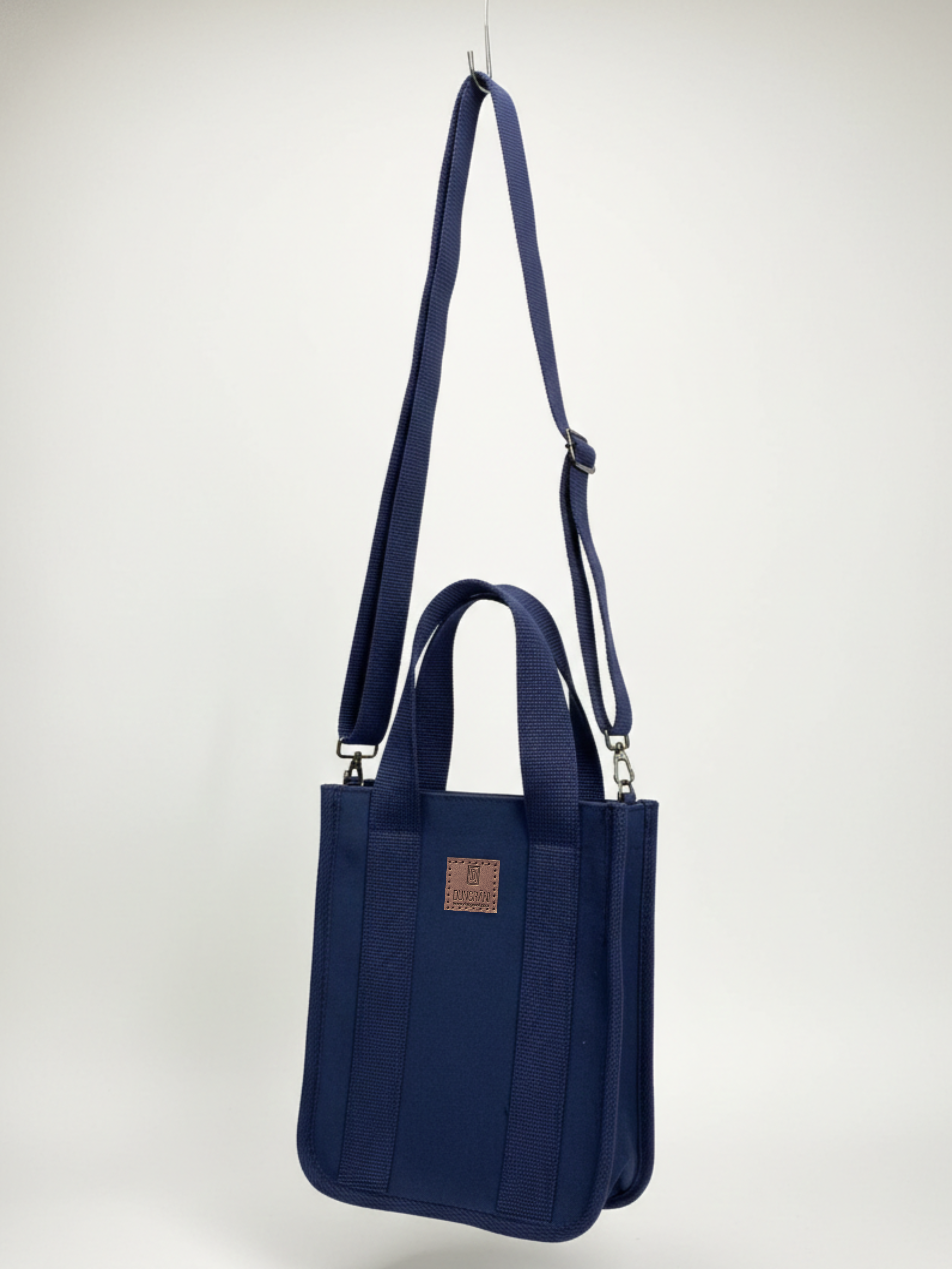 NAVY BLUE MINI CLASSIC CANVAS TOTE BAG
