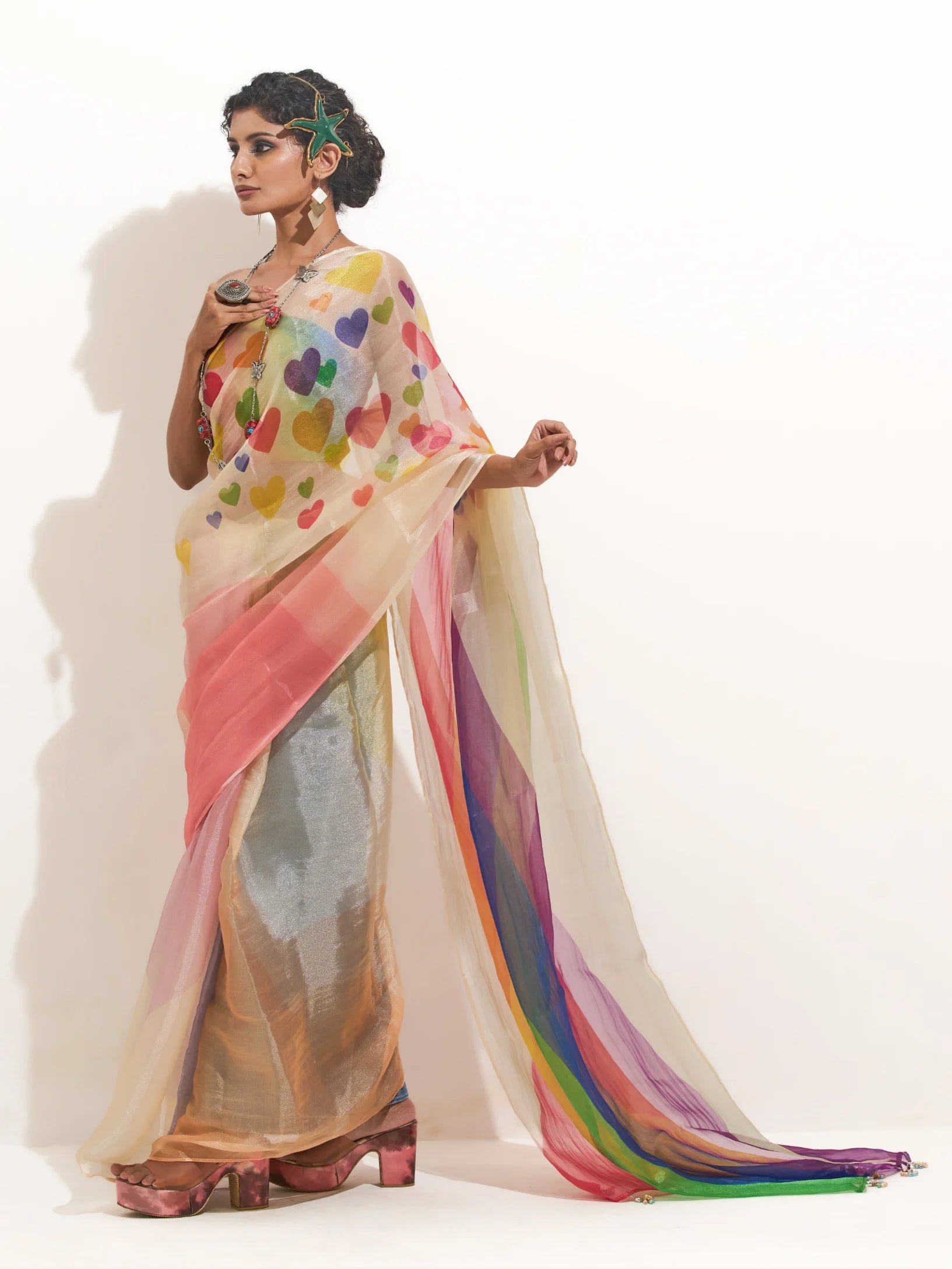 AGRANI SINGH IN MAGICAL LOVE SAREE