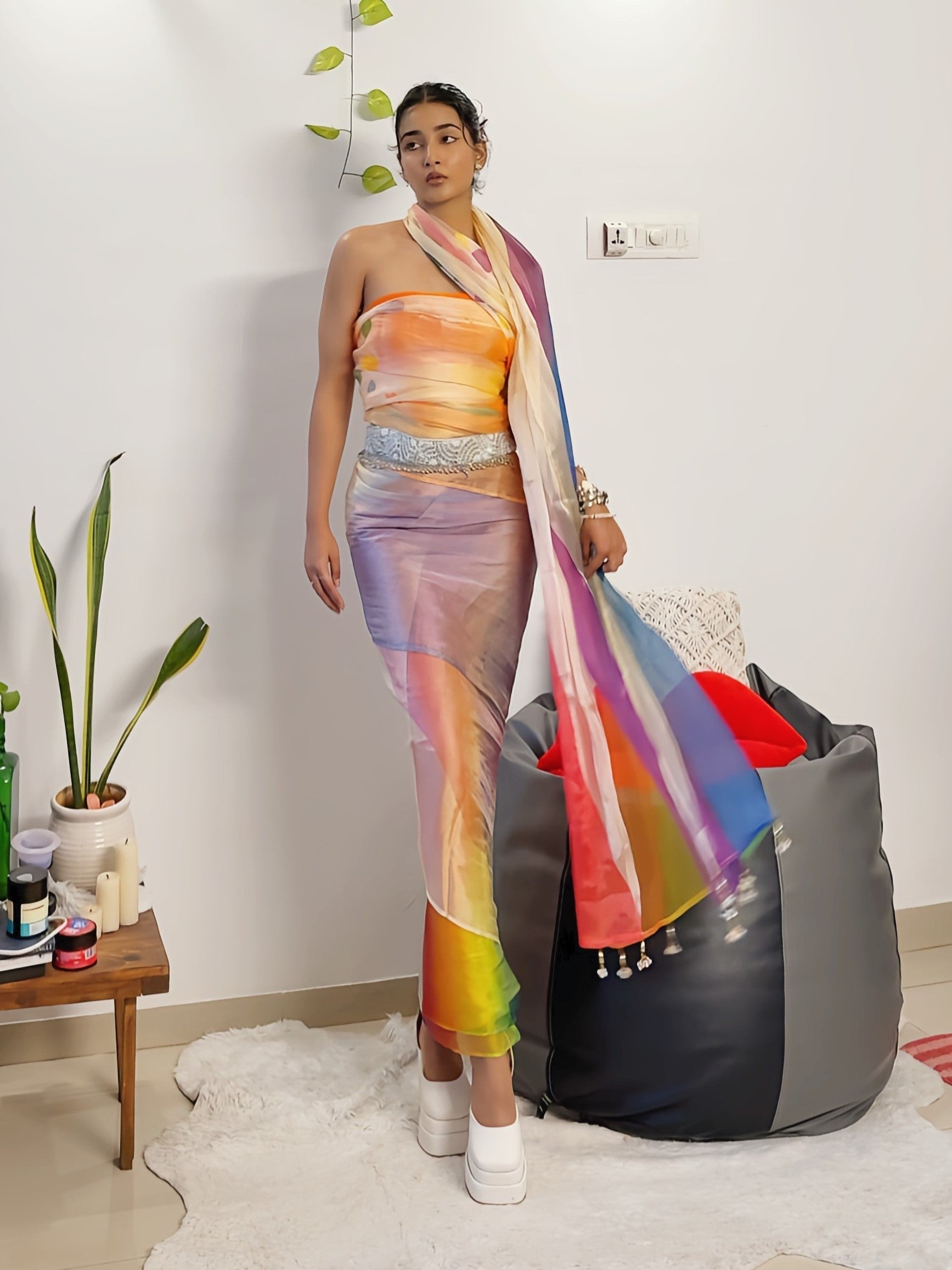 AGRANI SINGH IN MAGICAL LOVE SAREE