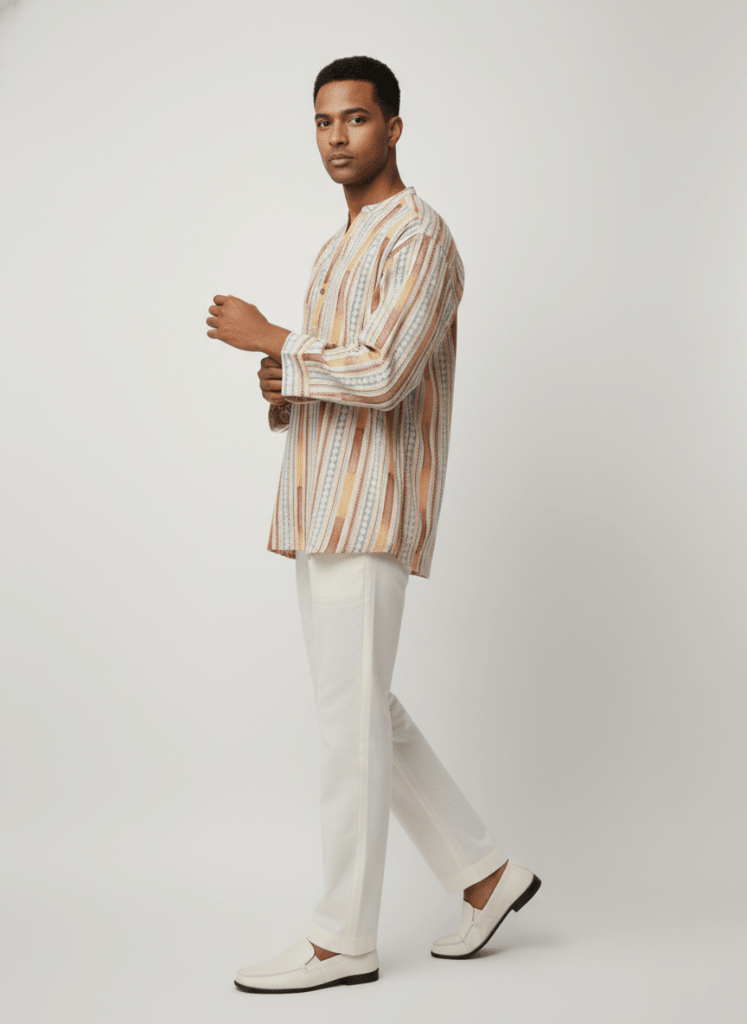 C.C CHAIN BATIK MULTI COLOR MENS SHIRT