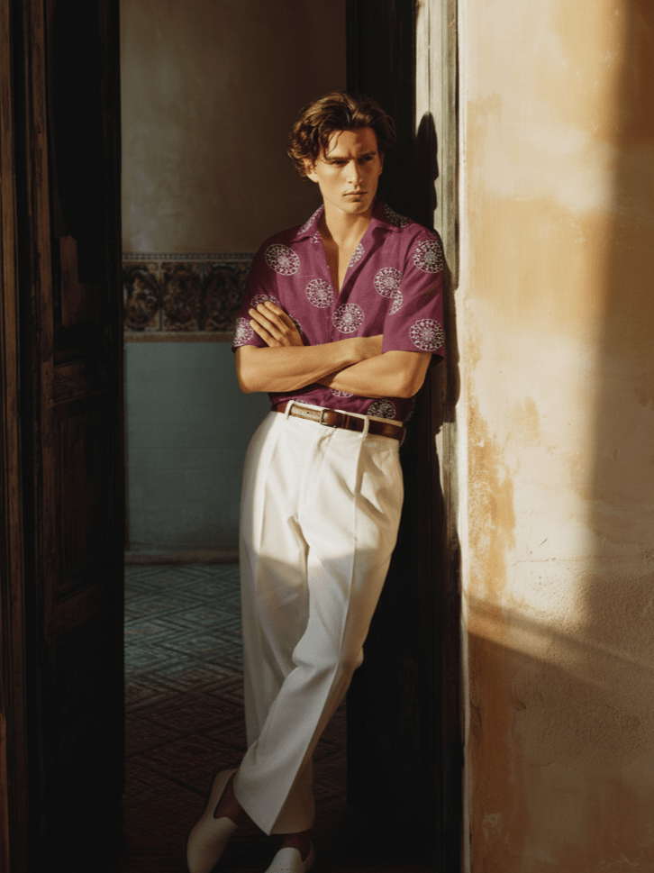 C.C COIN BATIK PRINTED RANI MENS RELAXFIT SHIRT