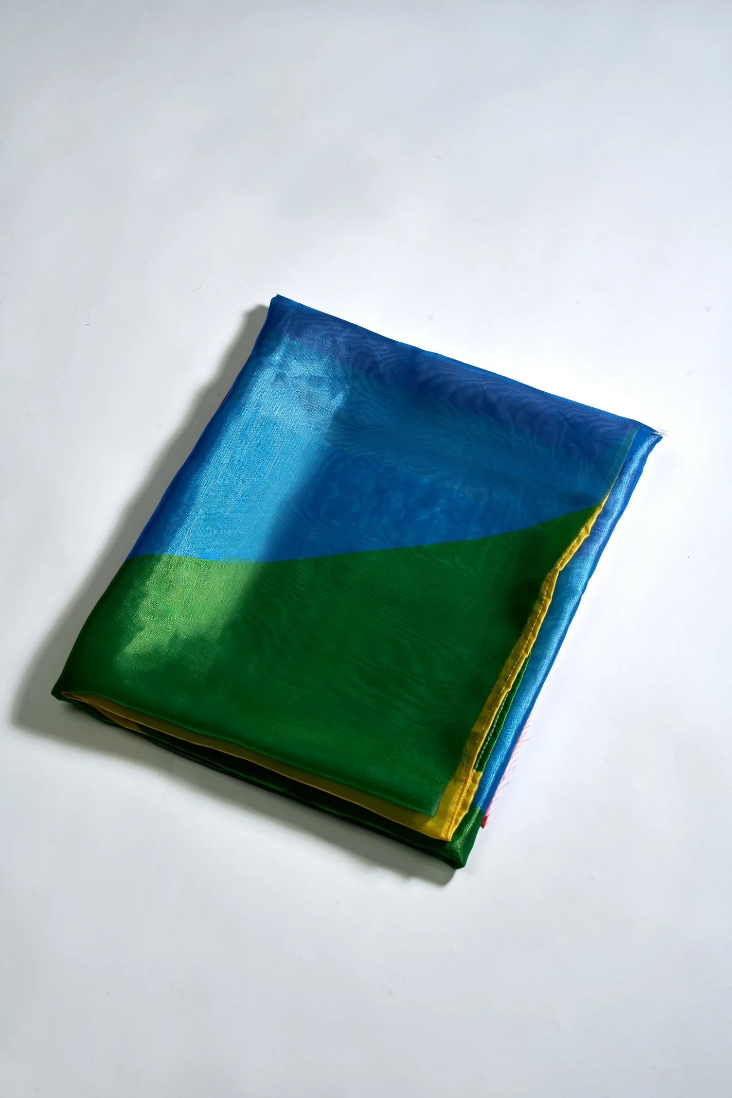 GRAY SATIN ODE TO PRIDE DIGITAL PRINTED SAREE