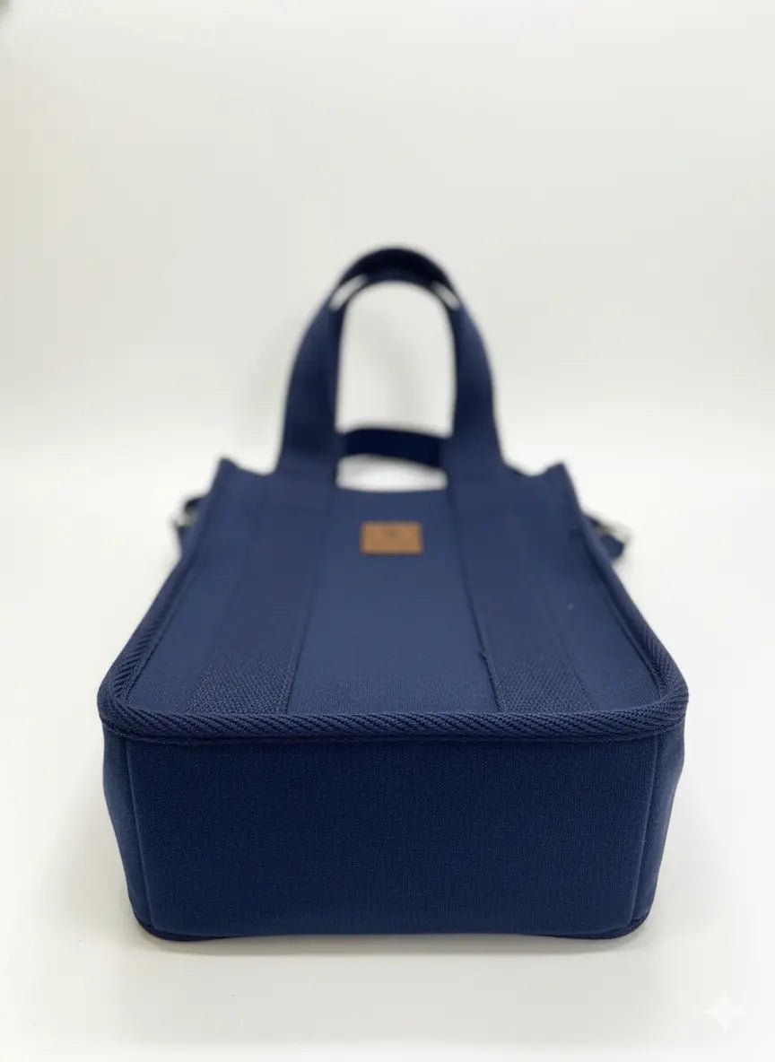 NAVY BLUE MINI CLASSIC CANVAS TOTE BAG