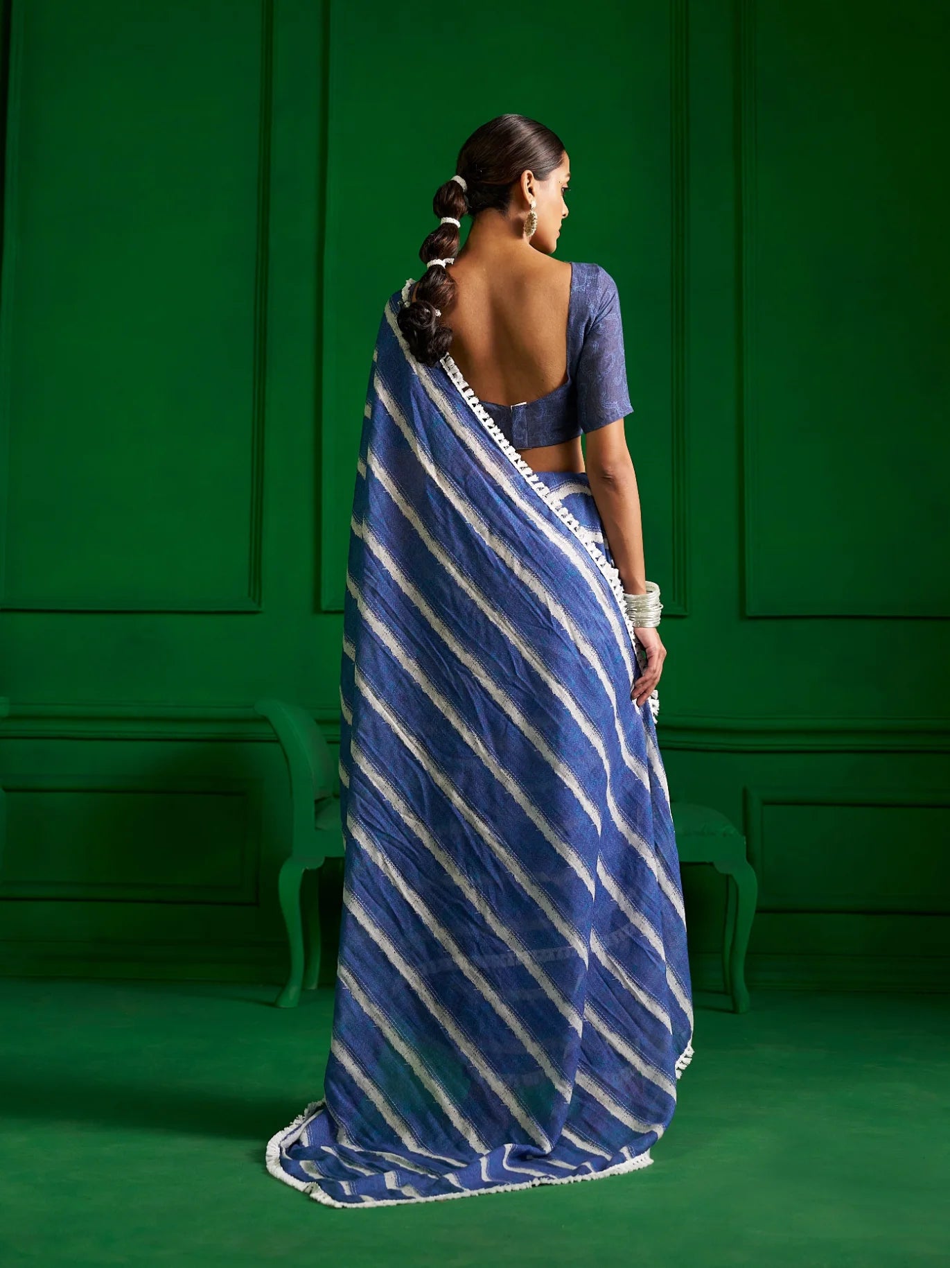 SELVEDGE SAGA DENIM SAREE
