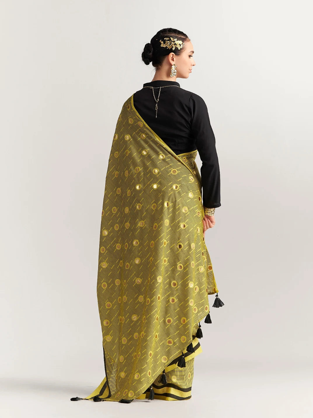 PERI PERI COIN SAREE WITH BLOUSE