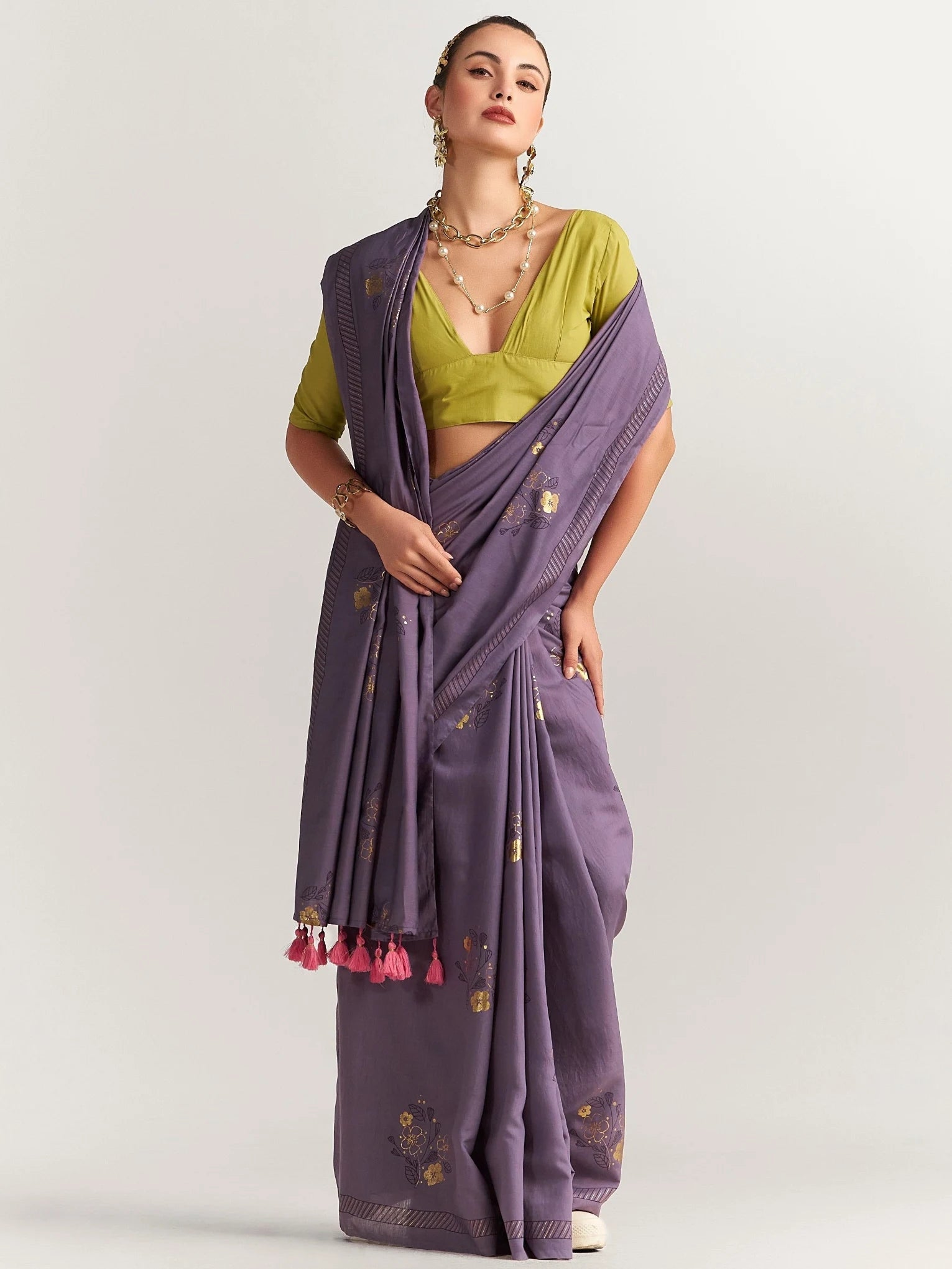 PERI PERI JASMINE SAREE WITH BLOUSE