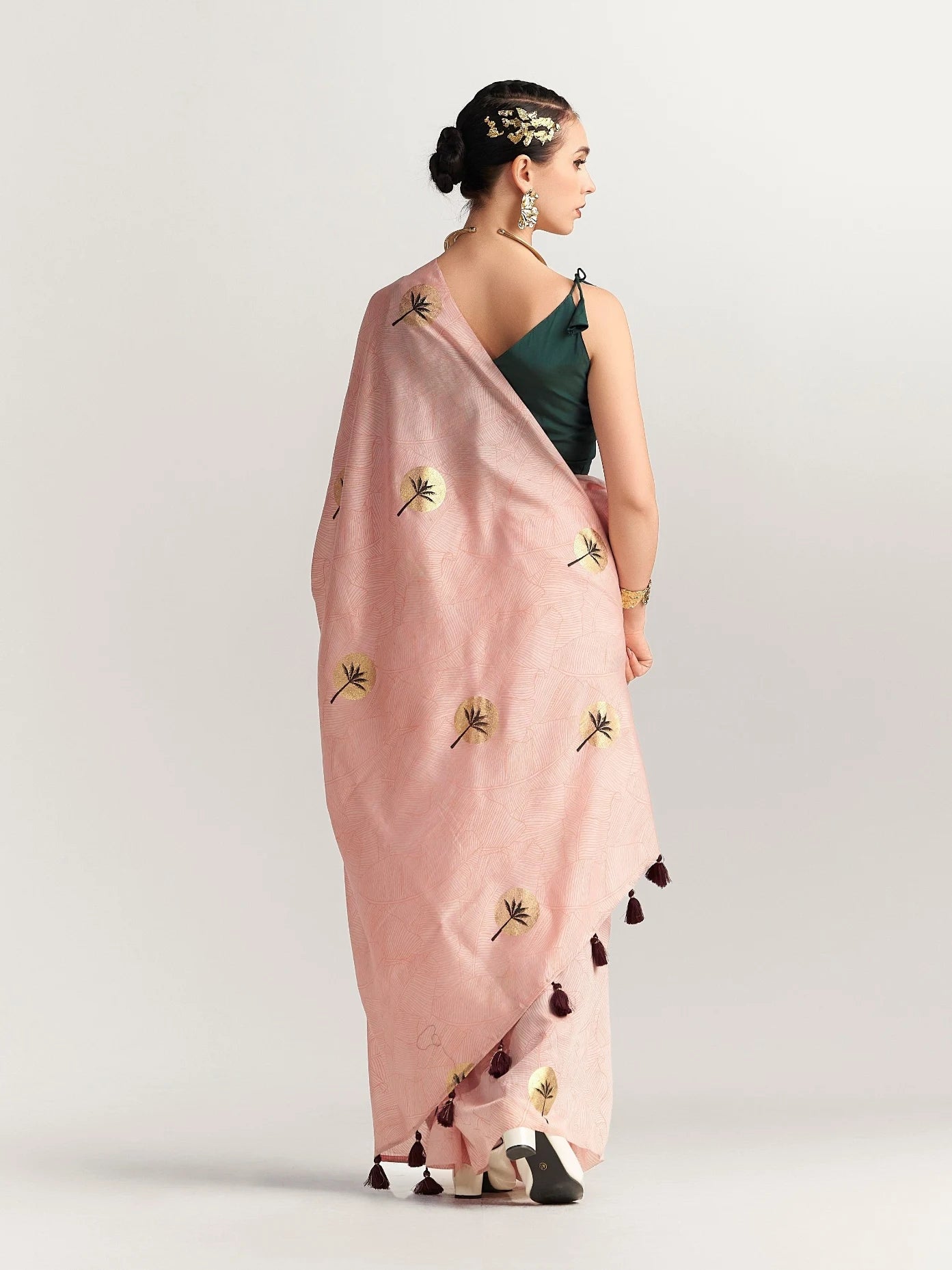 PERI PERI COCONUT SAREE WITH BLOUSE