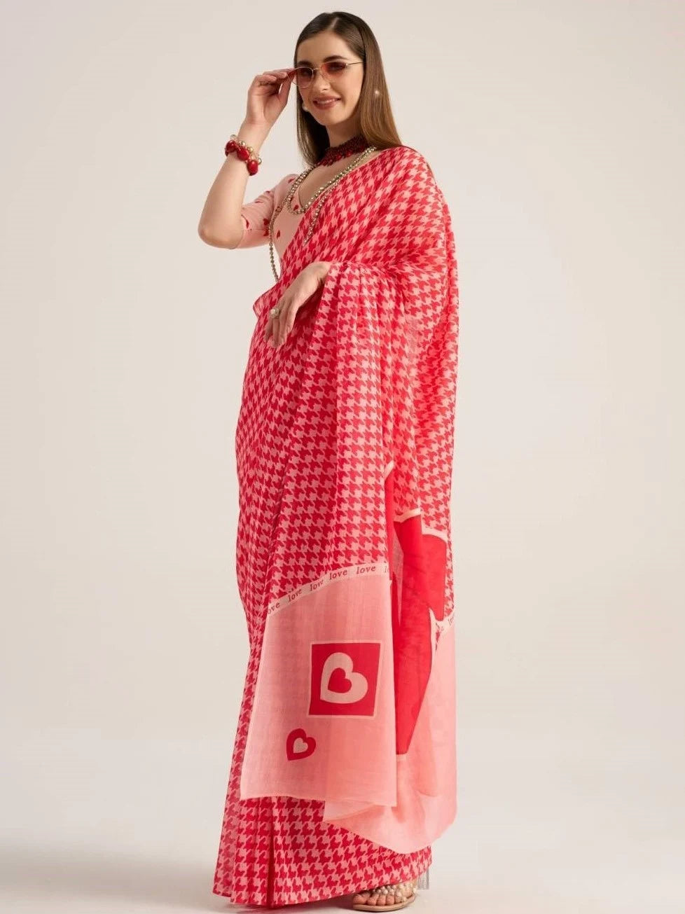 VISCOSE MUL LIVA DIGITAL PRINTED SAREE