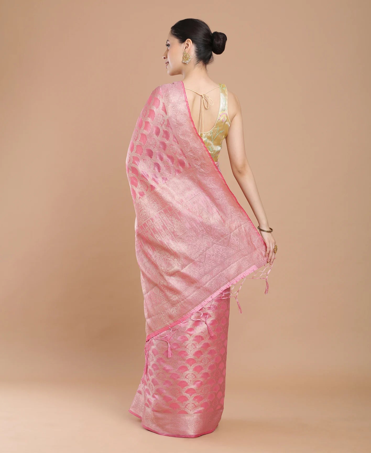 DAMASK SILK SAREE