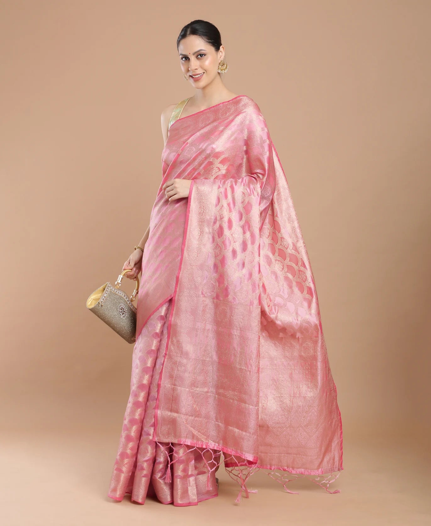 DAMASK SILK SAREE