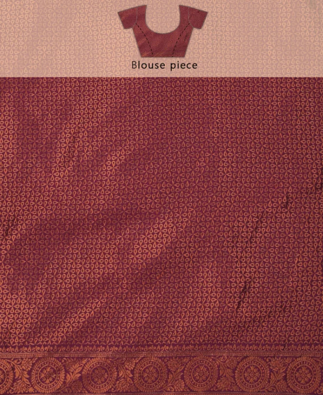 MERRY GOLD SILK SAREE