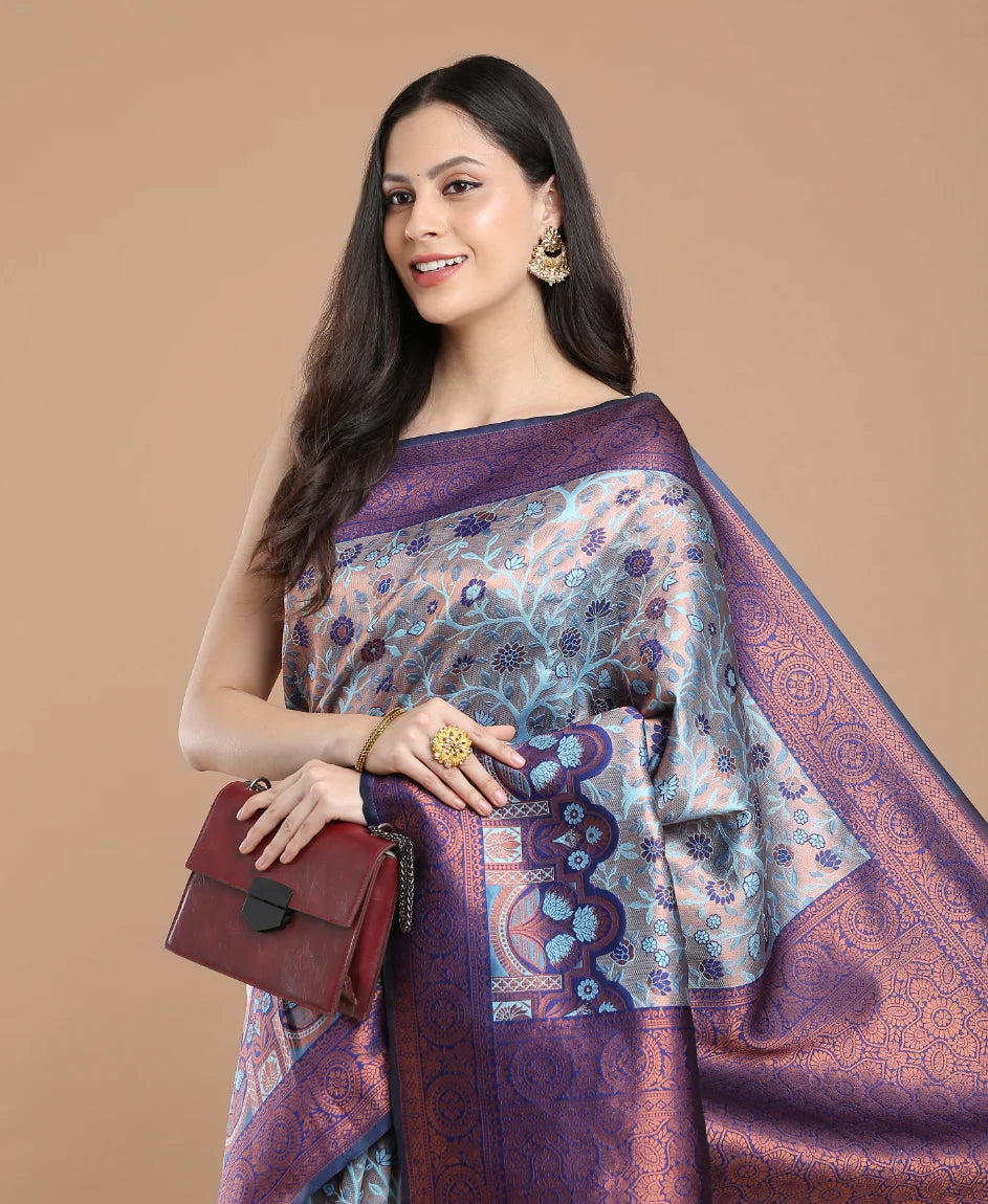 MERRY GOLD SILK SAREE