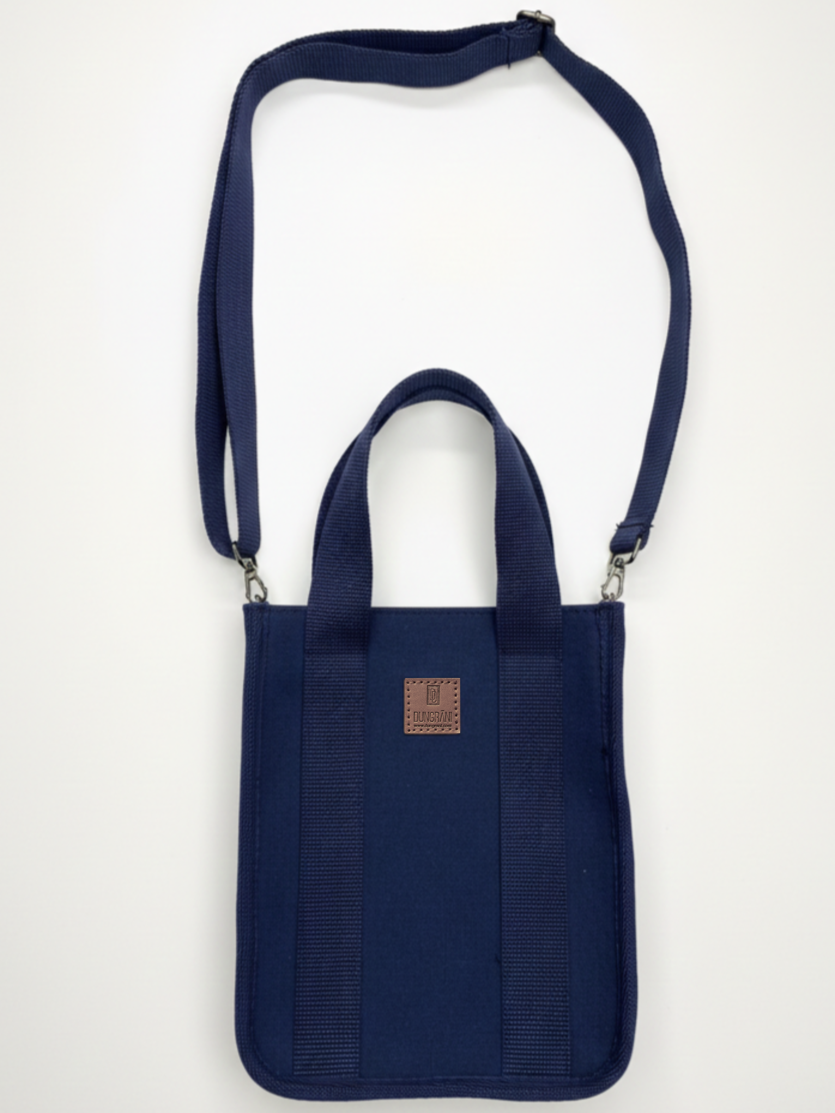 NAVY BLUE MINI CLASSIC CANVAS TOTE BAG