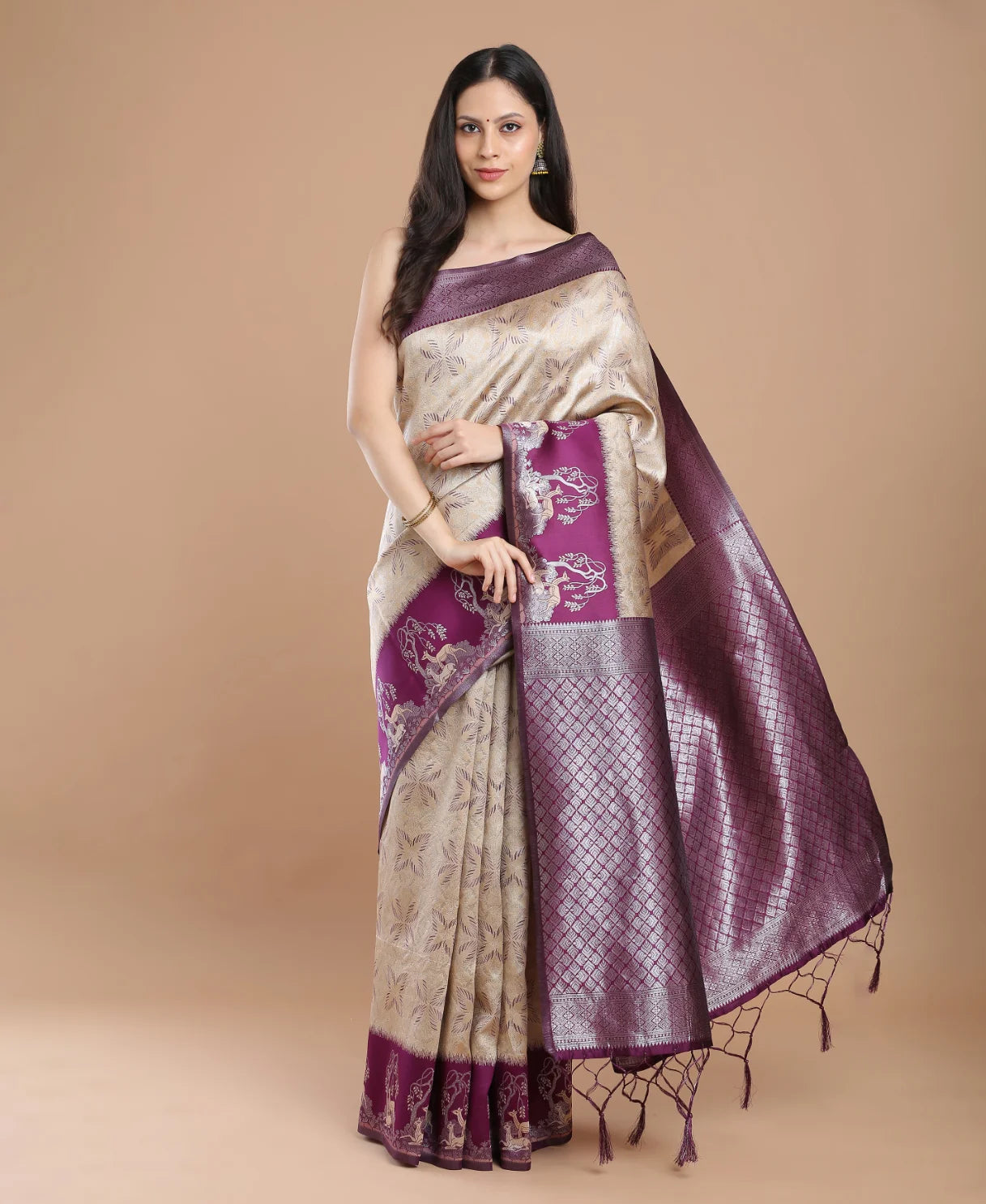HIRAN SILK SAREE