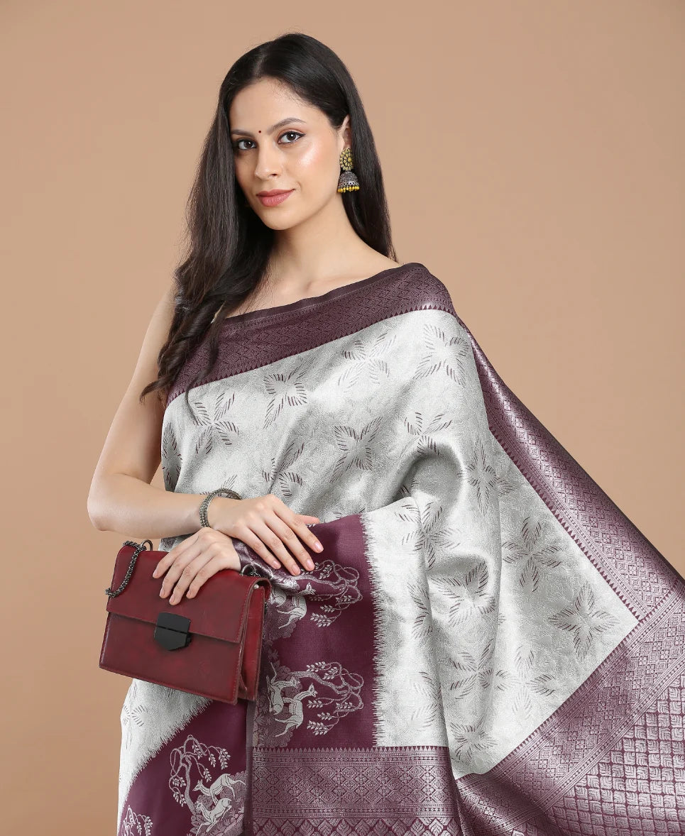 HIRAN SILK SAREE