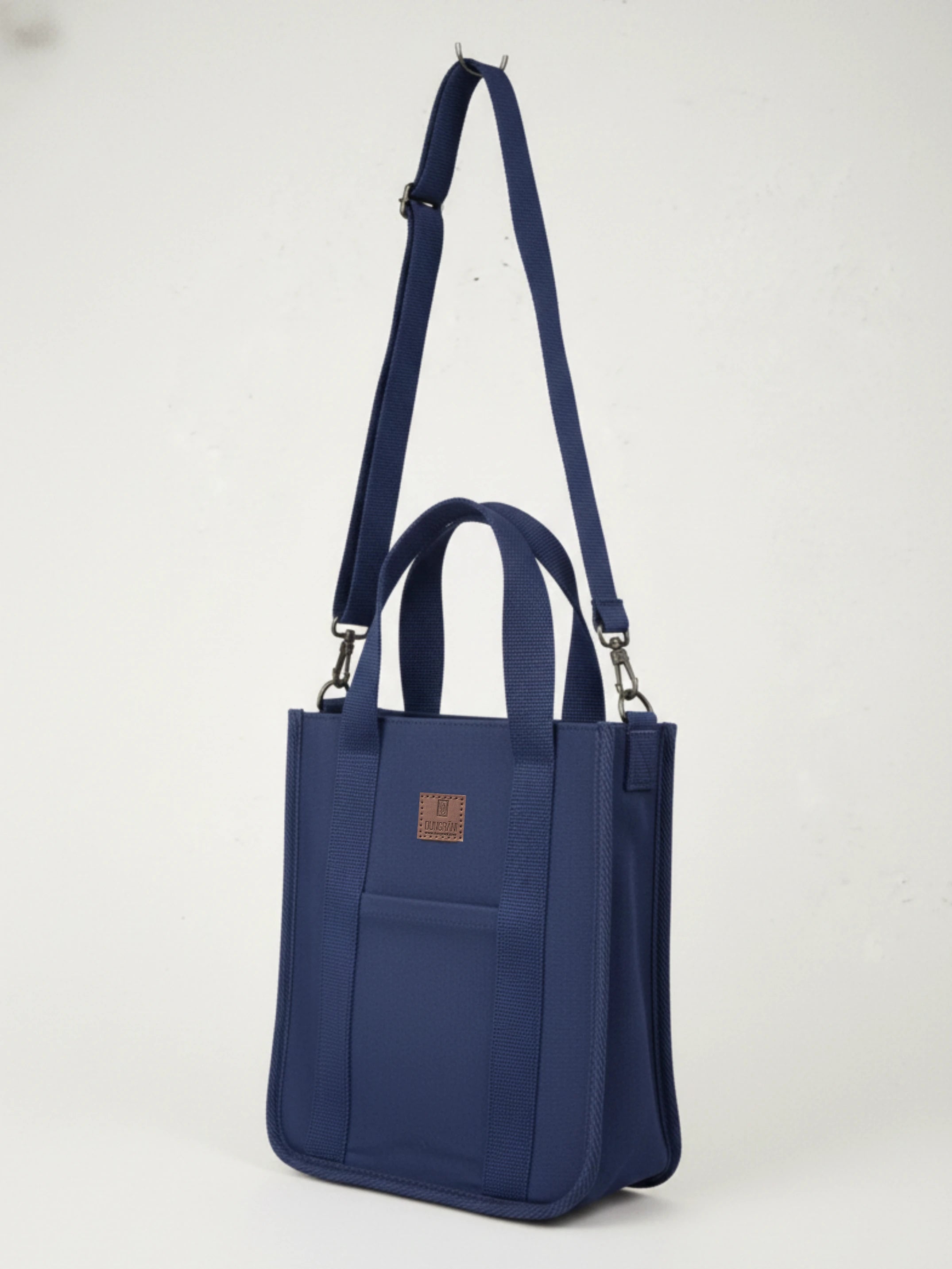 NAVY BLUE LARGE CLASSIC CANVAS TOTE BAG