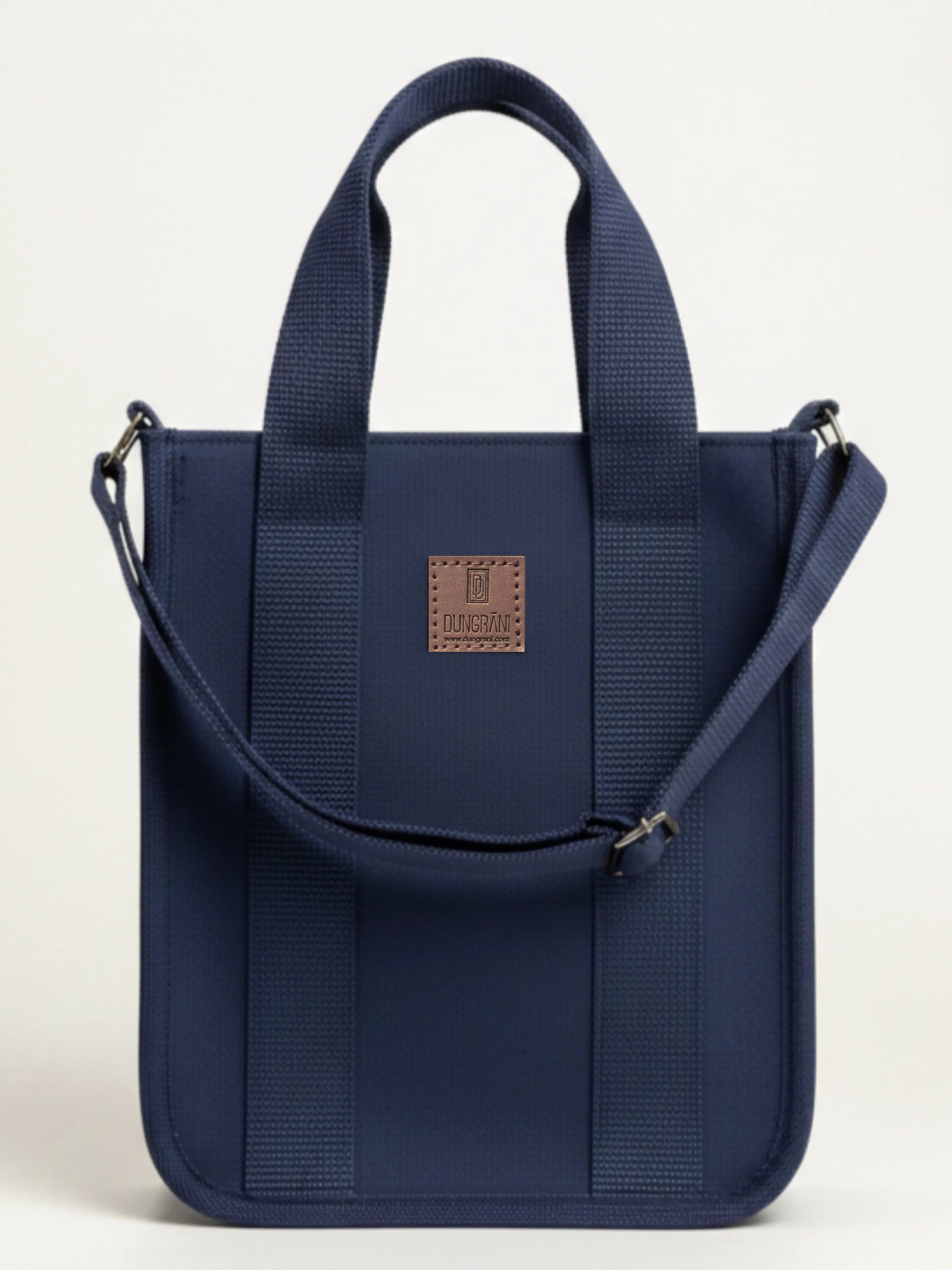 NAVY BLUE MINI CLASSIC CANVAS TOTE BAG