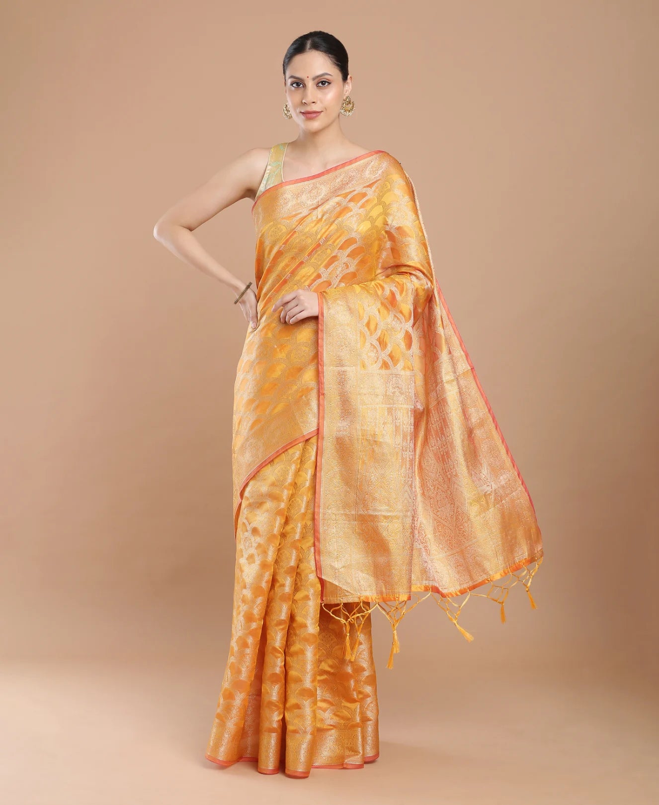 DAMASK SILK SAREE