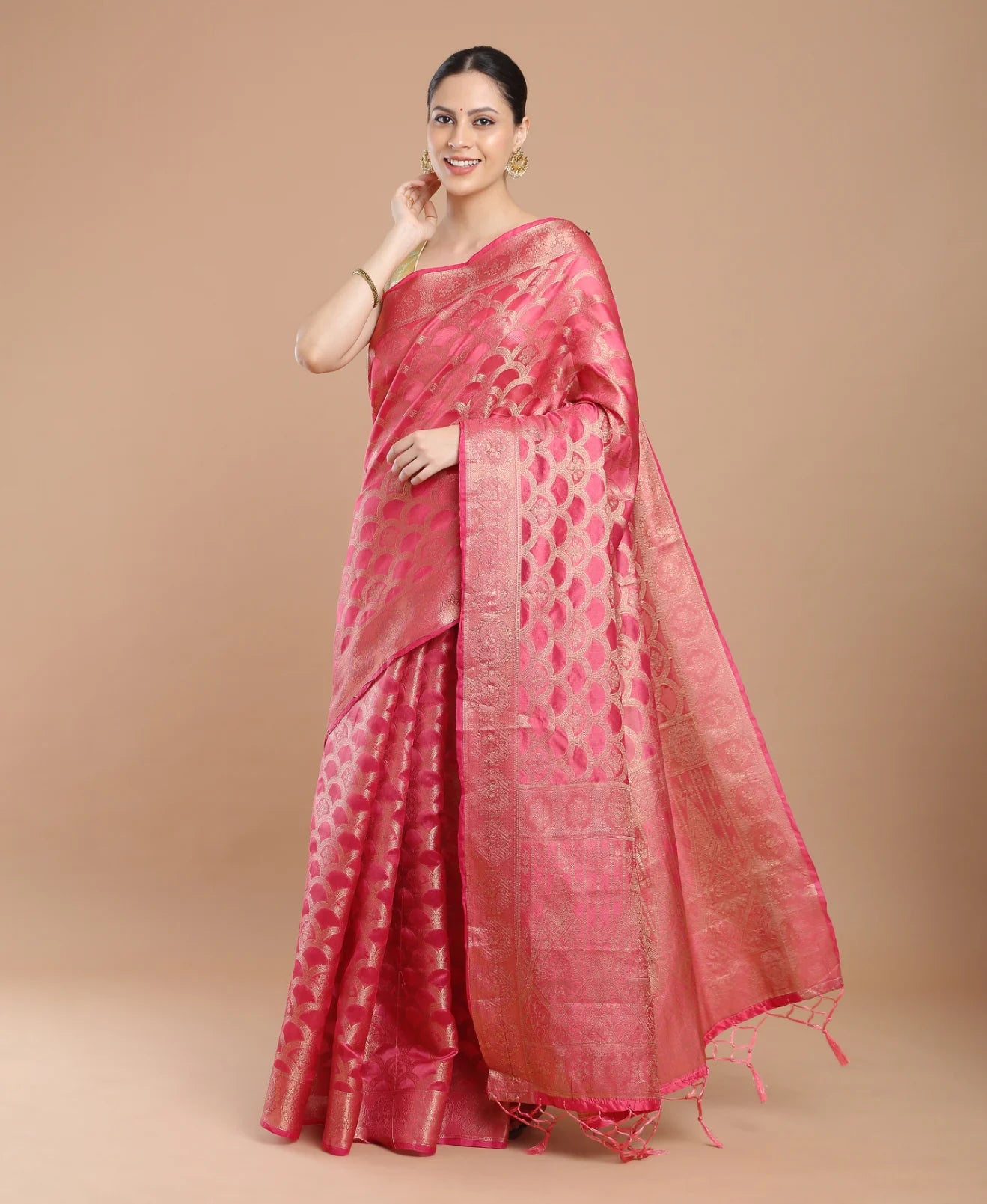 DAMASK SILK SAREE