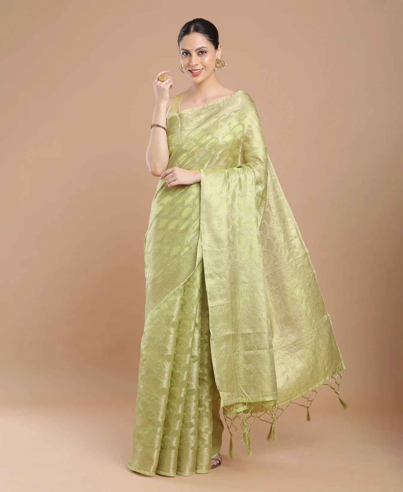 DAMASK SILK SAREE