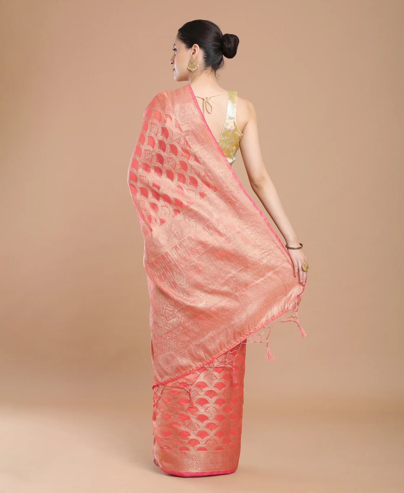 DAMASK SILK SAREE