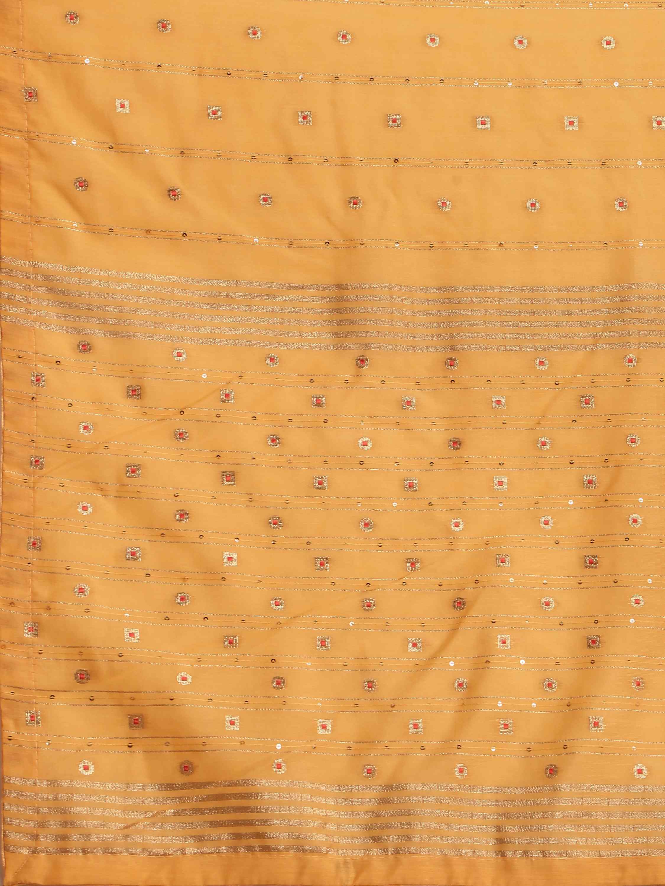 YELLOW LIVA FEEZY FIGARO SILK SAREE