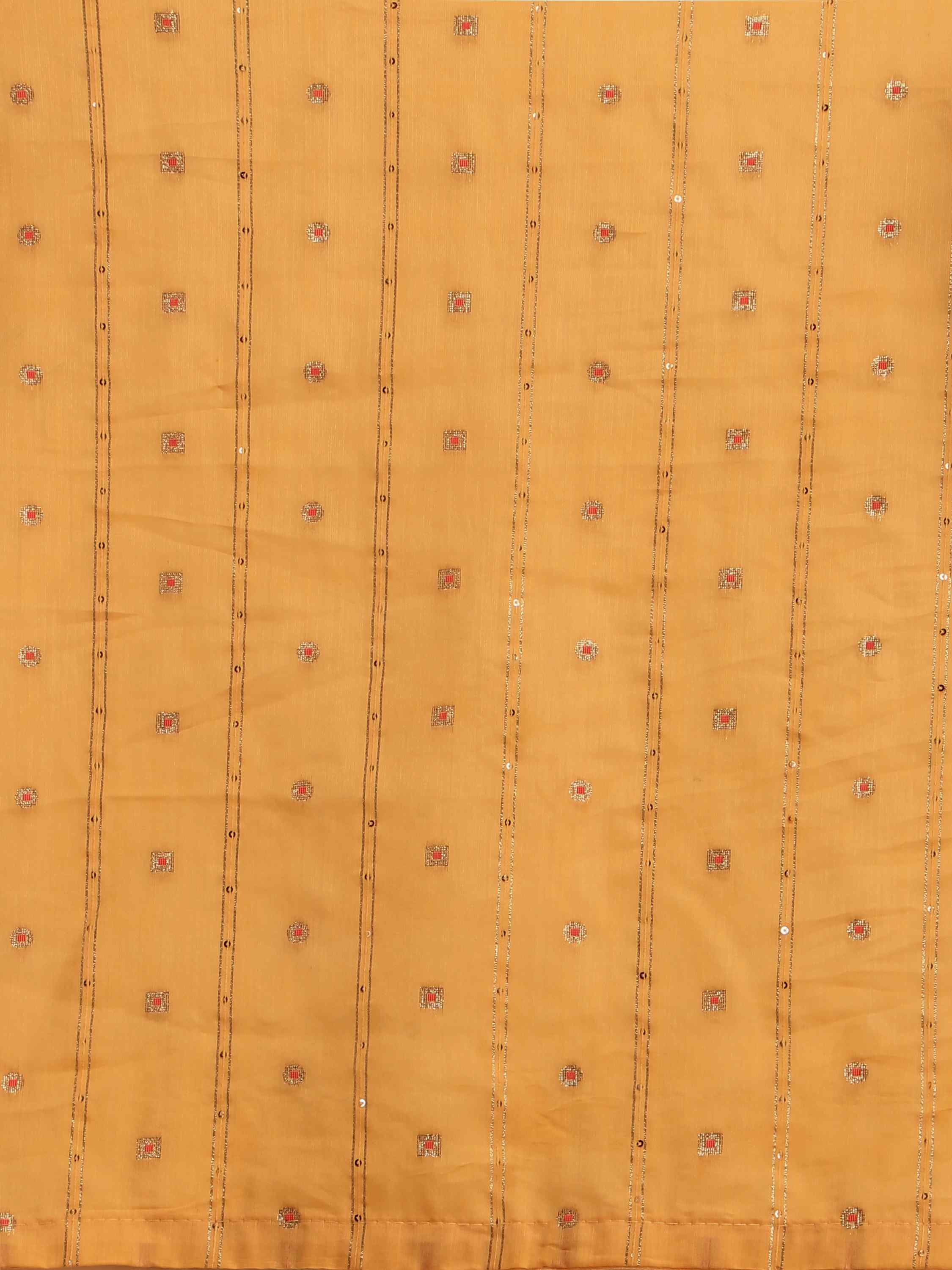 YELLOW LIVA FEEZY FIGARO SILK SAREE