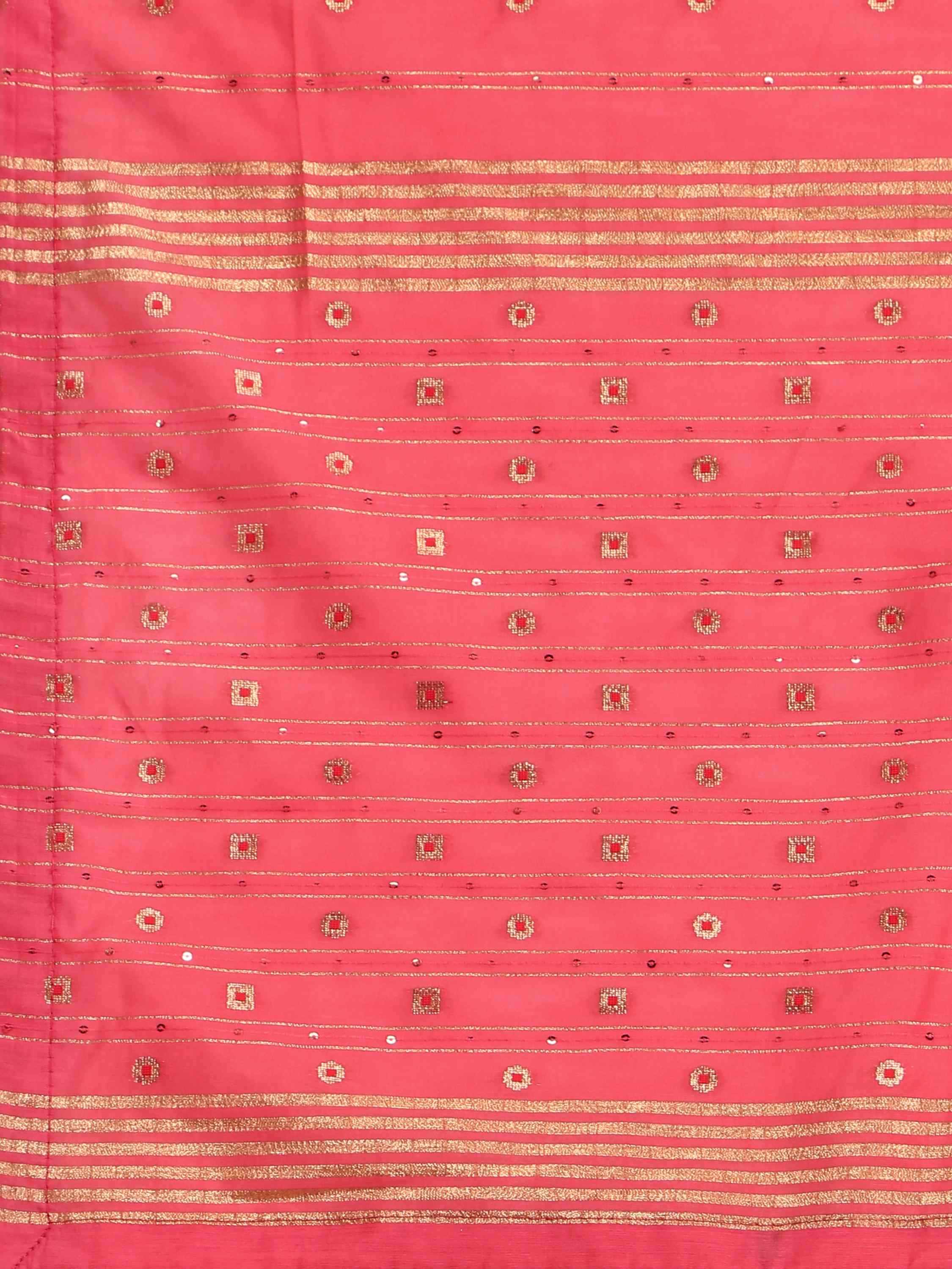 PINK LIVA FEEZY FIGARO SILK SAREE