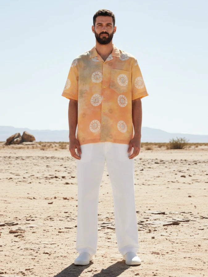 CLASSIC COTTON BATIK MULTI COLOR MENS RELAXFIT SHIRT