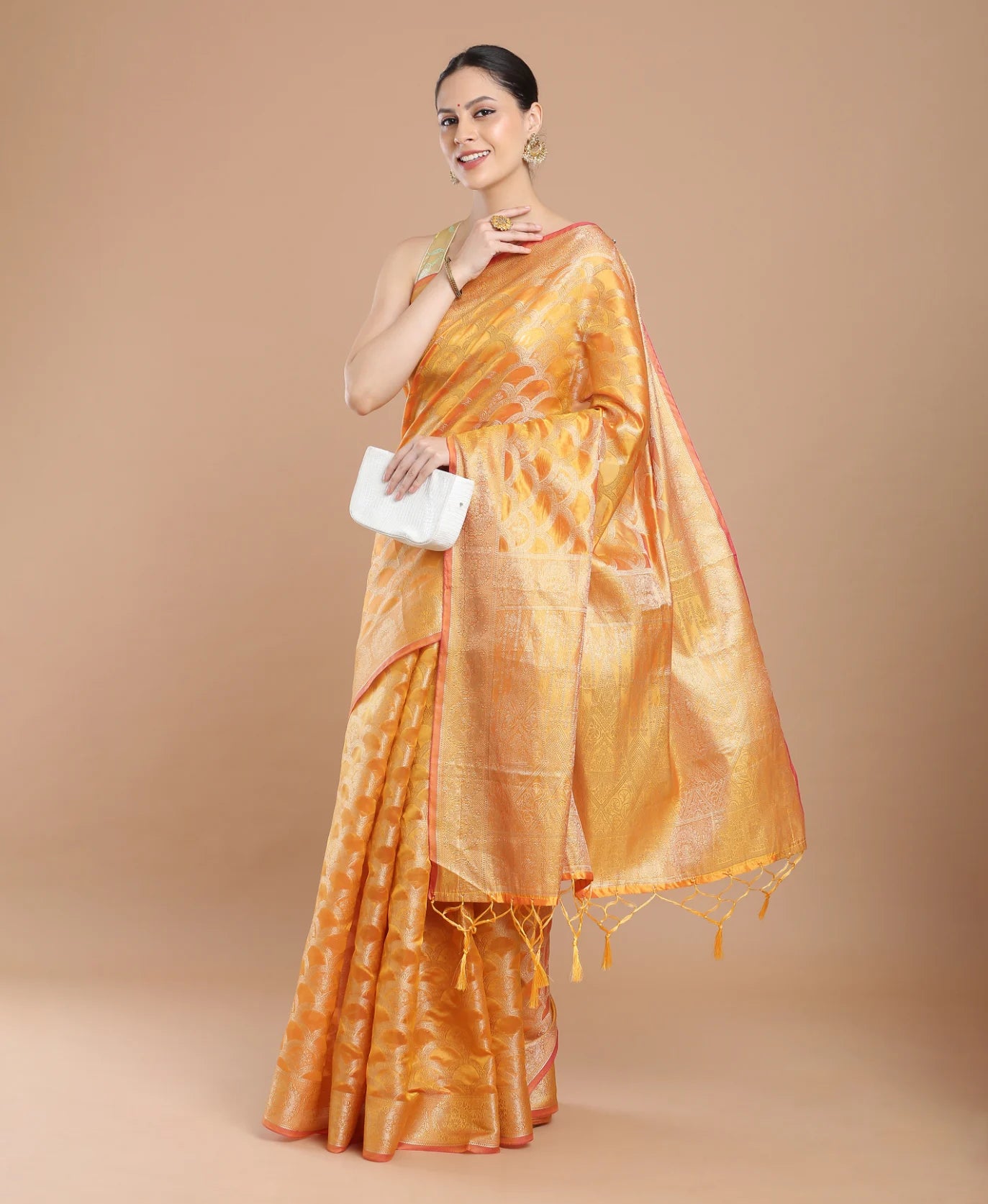 DAMASK SILK SAREE