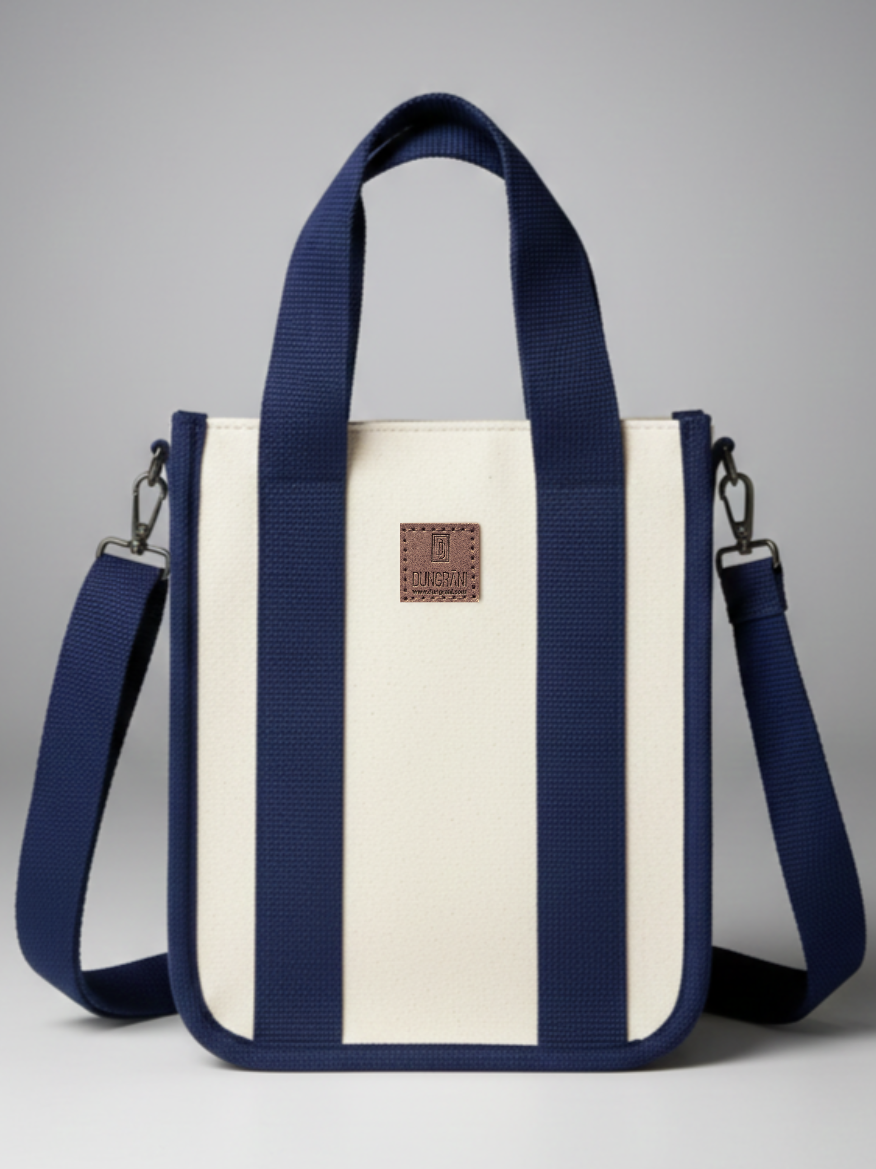 NATURAL BEIGE MINI CLASSIC CANVAS TOTE BAG