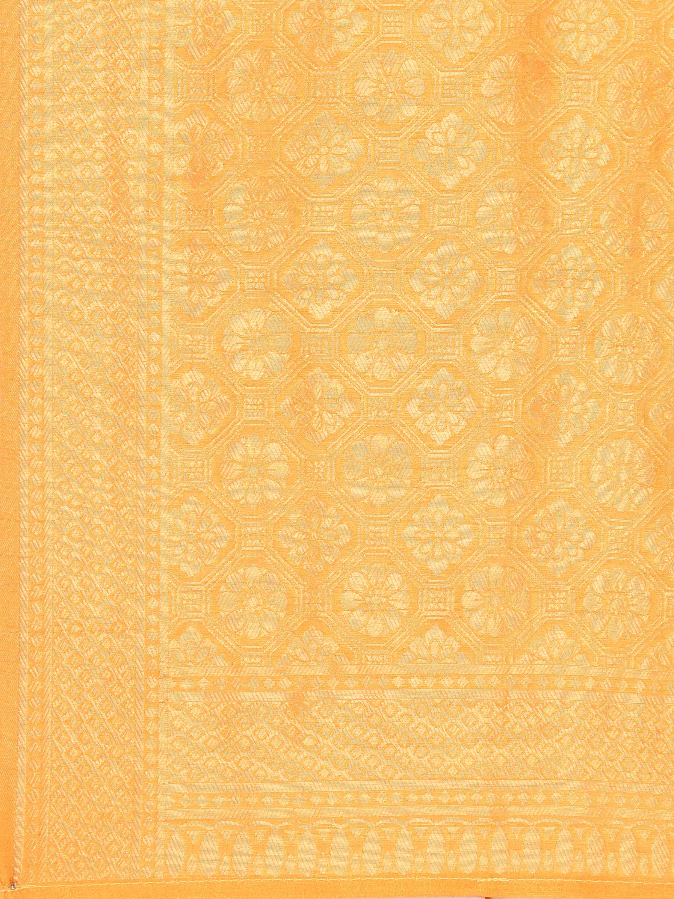 DUNGRANI YELLOW EVA SILK NAYRA SAREE