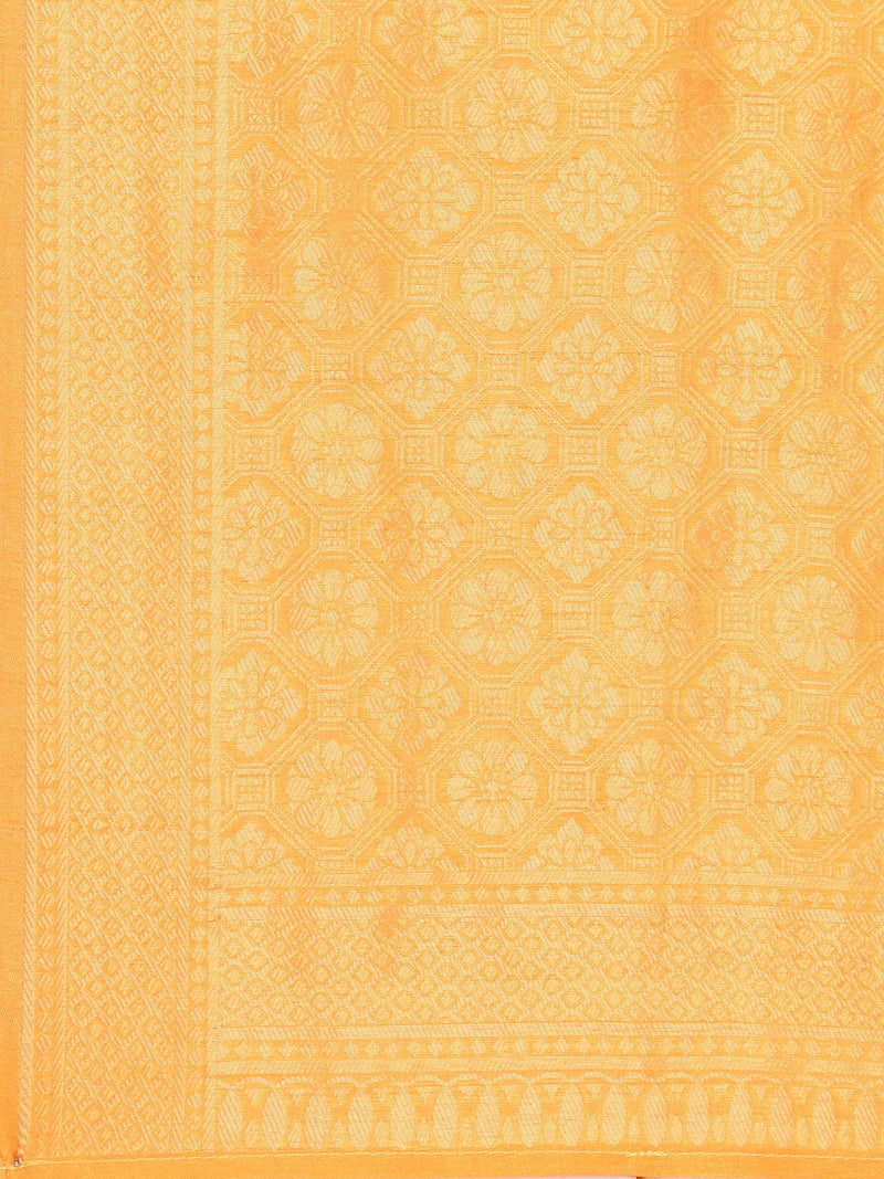 DUNGRANI YELLOW EVA SILK NAYRA SAREE